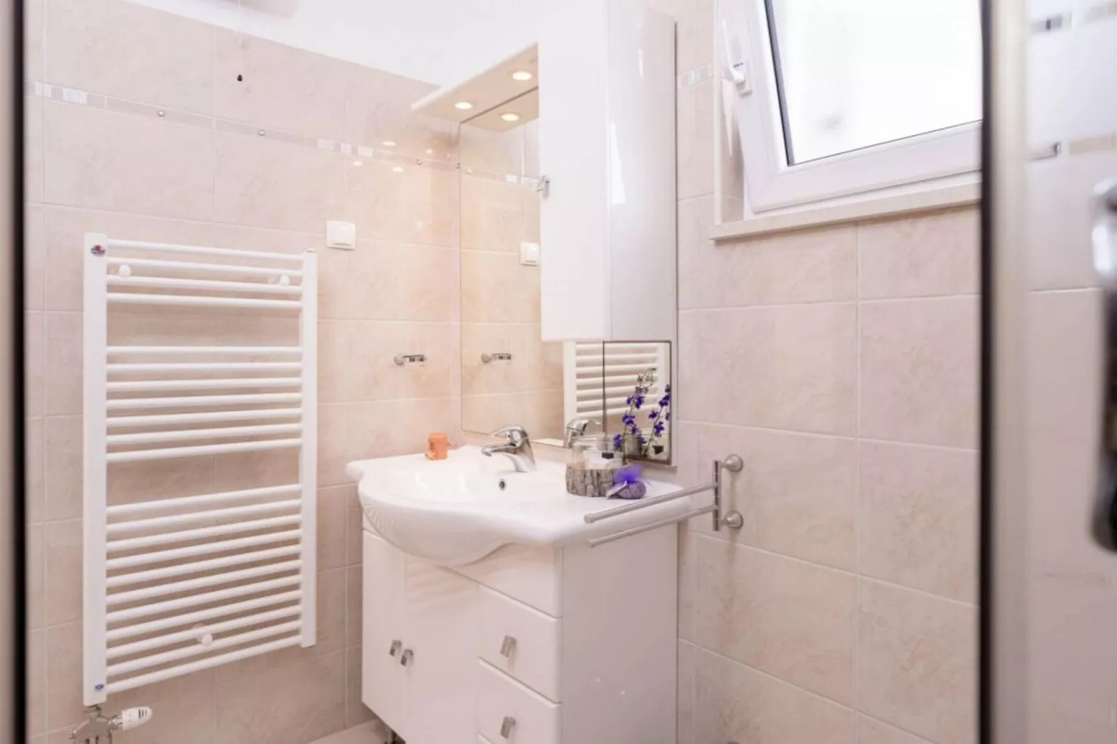 One Bedroom Luxury Apartment with Balcony and Sea View  1-Badezimmer