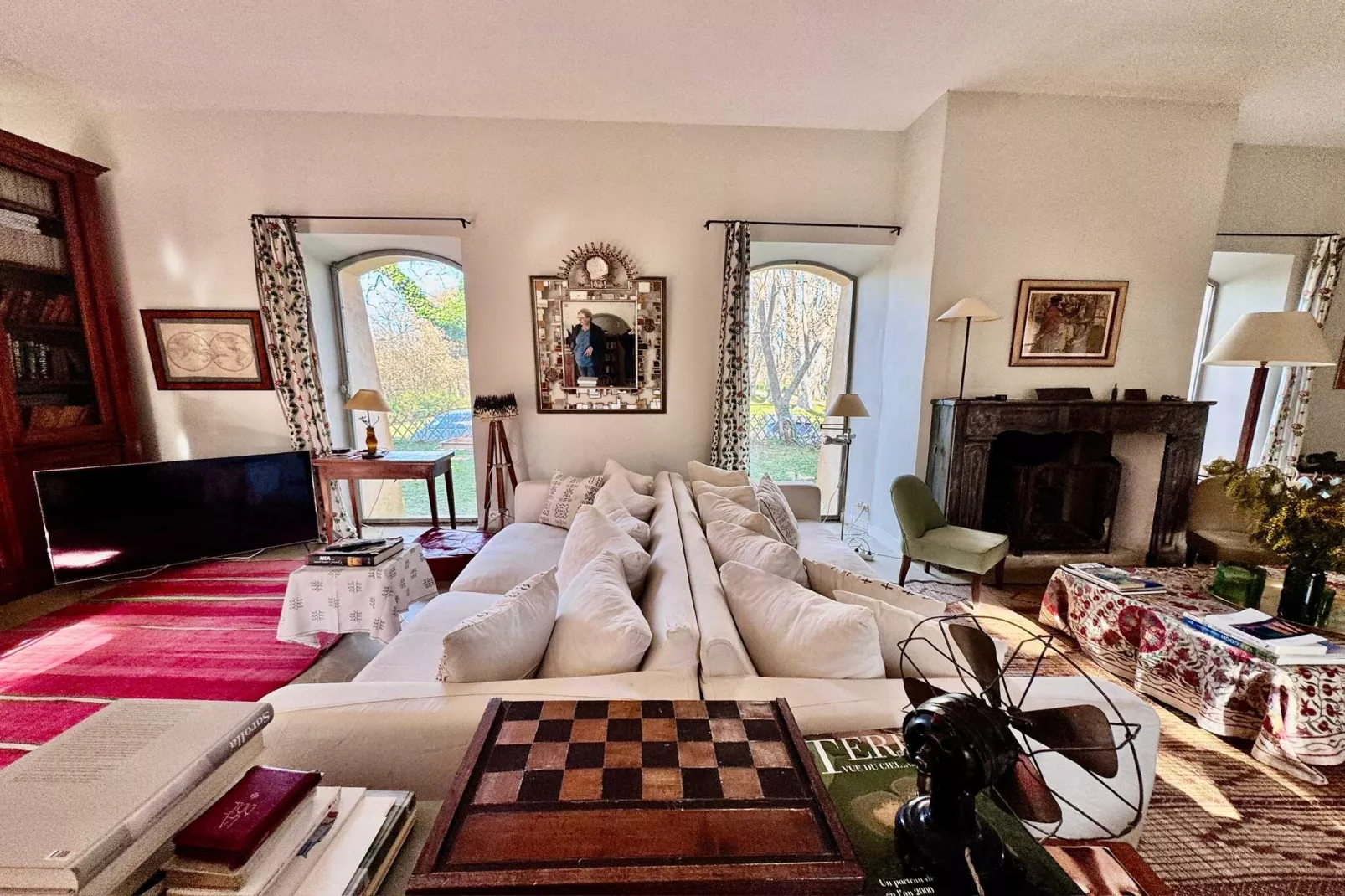 Mas de Corinne-Living room