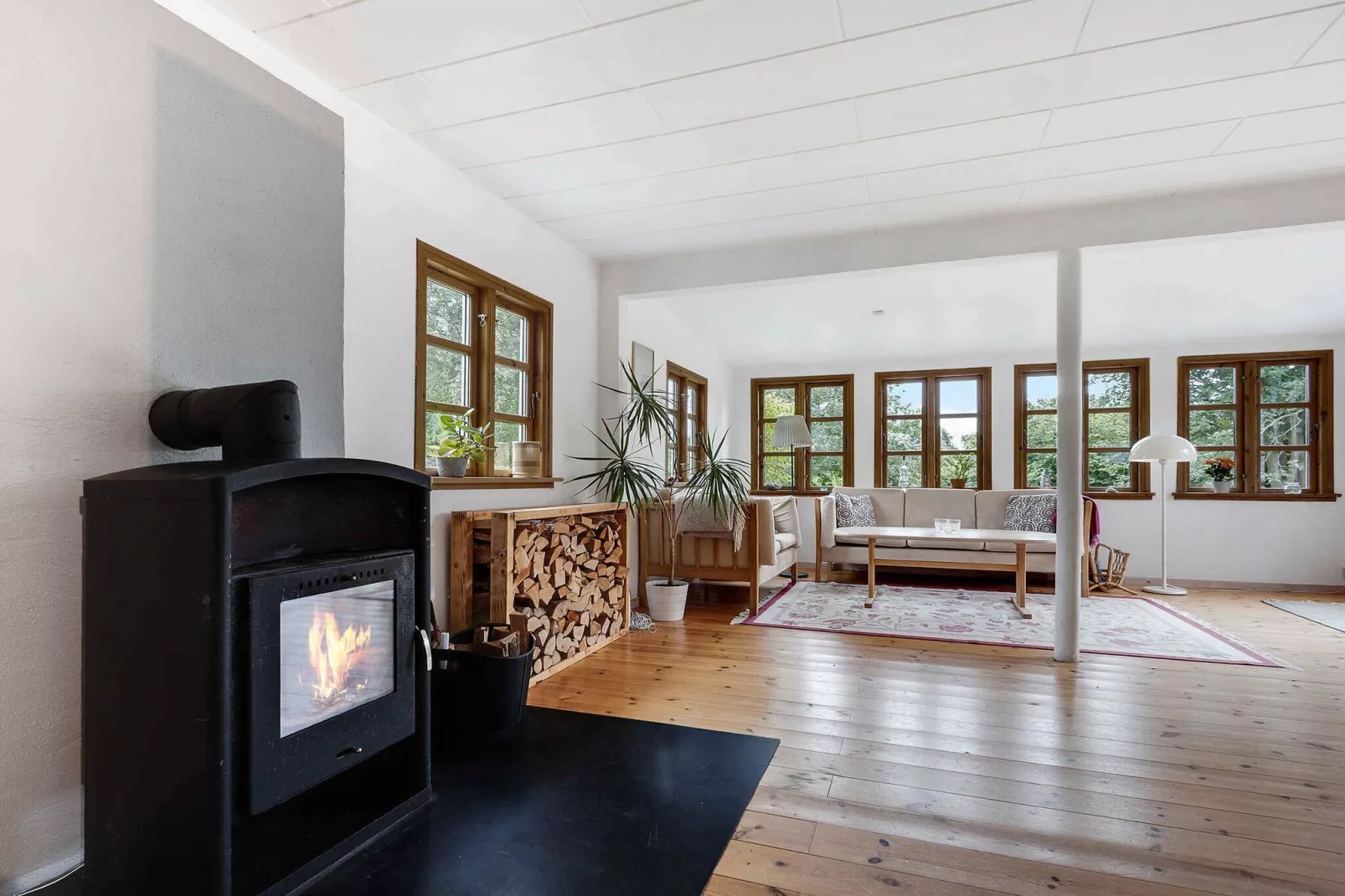 5 Sterne Ferienhaus in Nykøbing Sj-Innenbereich