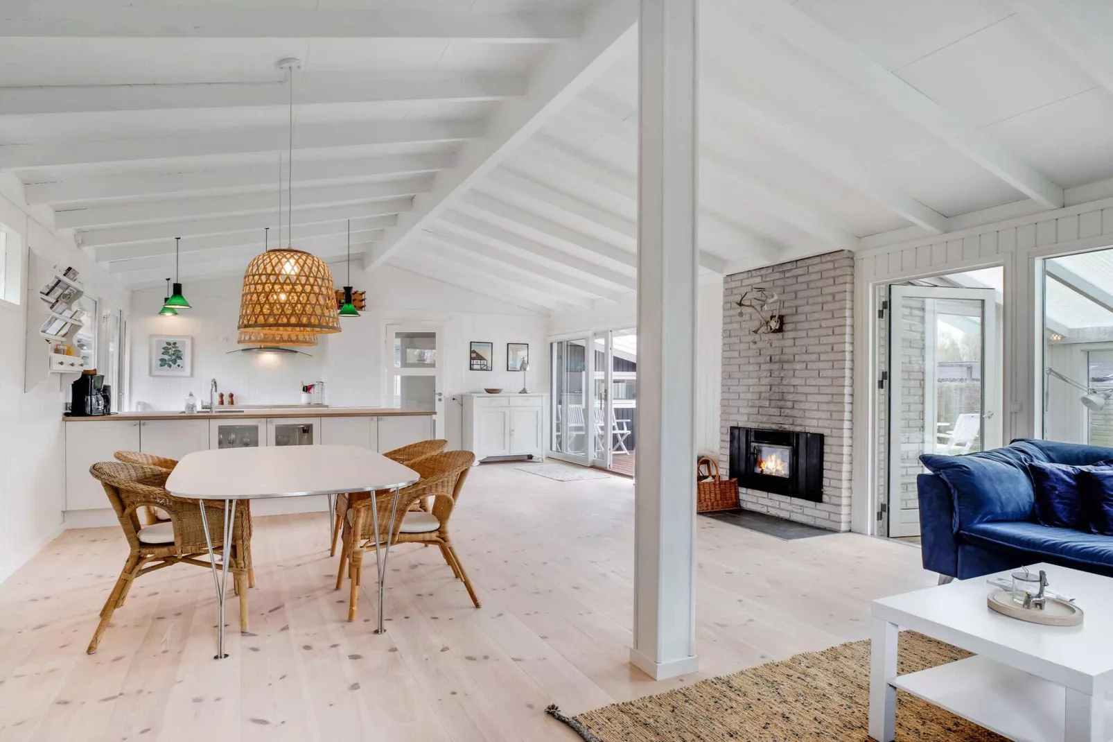 5 Sterne Ferienhaus in Hornbæk-Innenbereich
