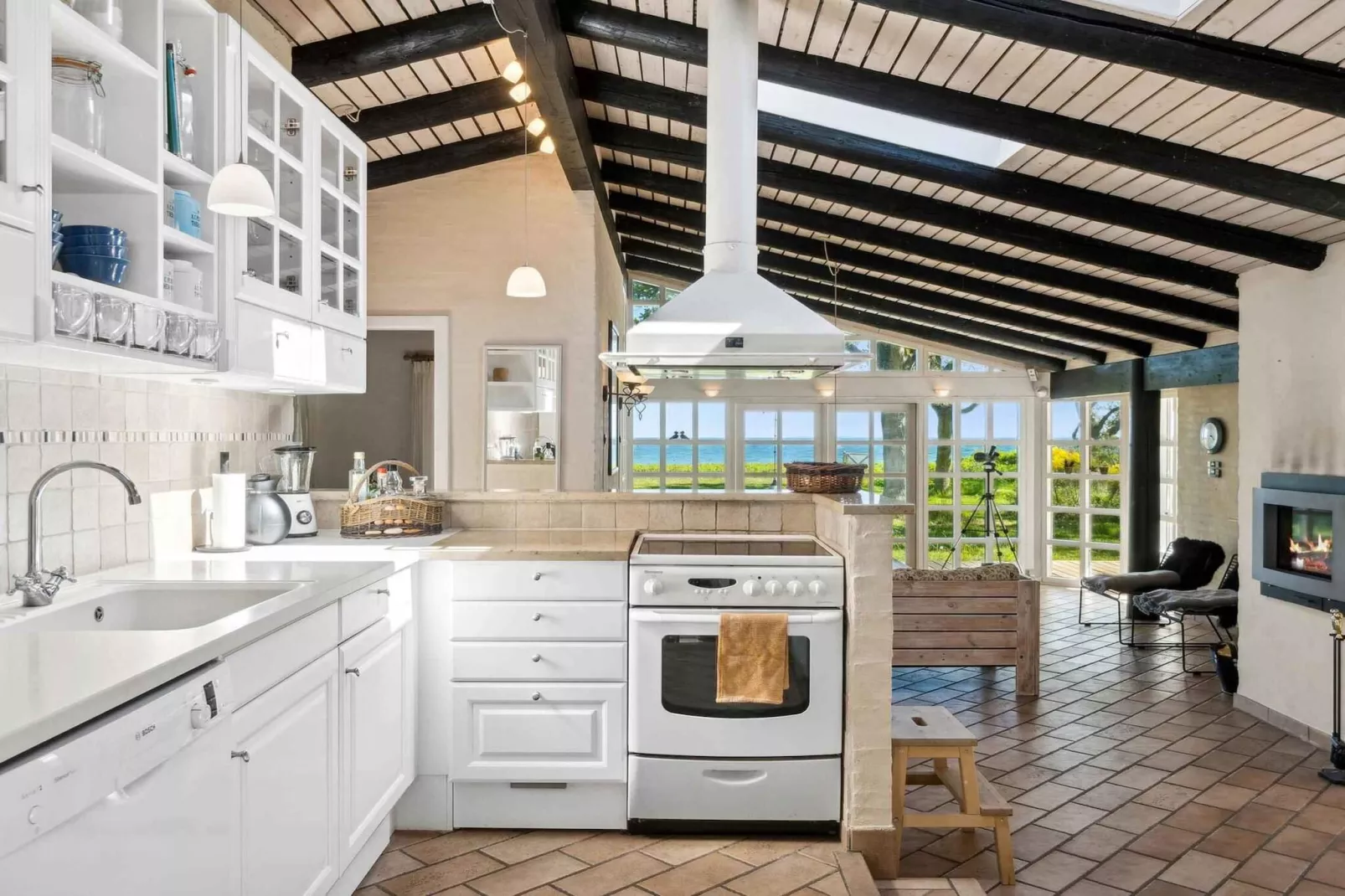 5 Sterne Ferienhaus in Tranekær-Innenbereich