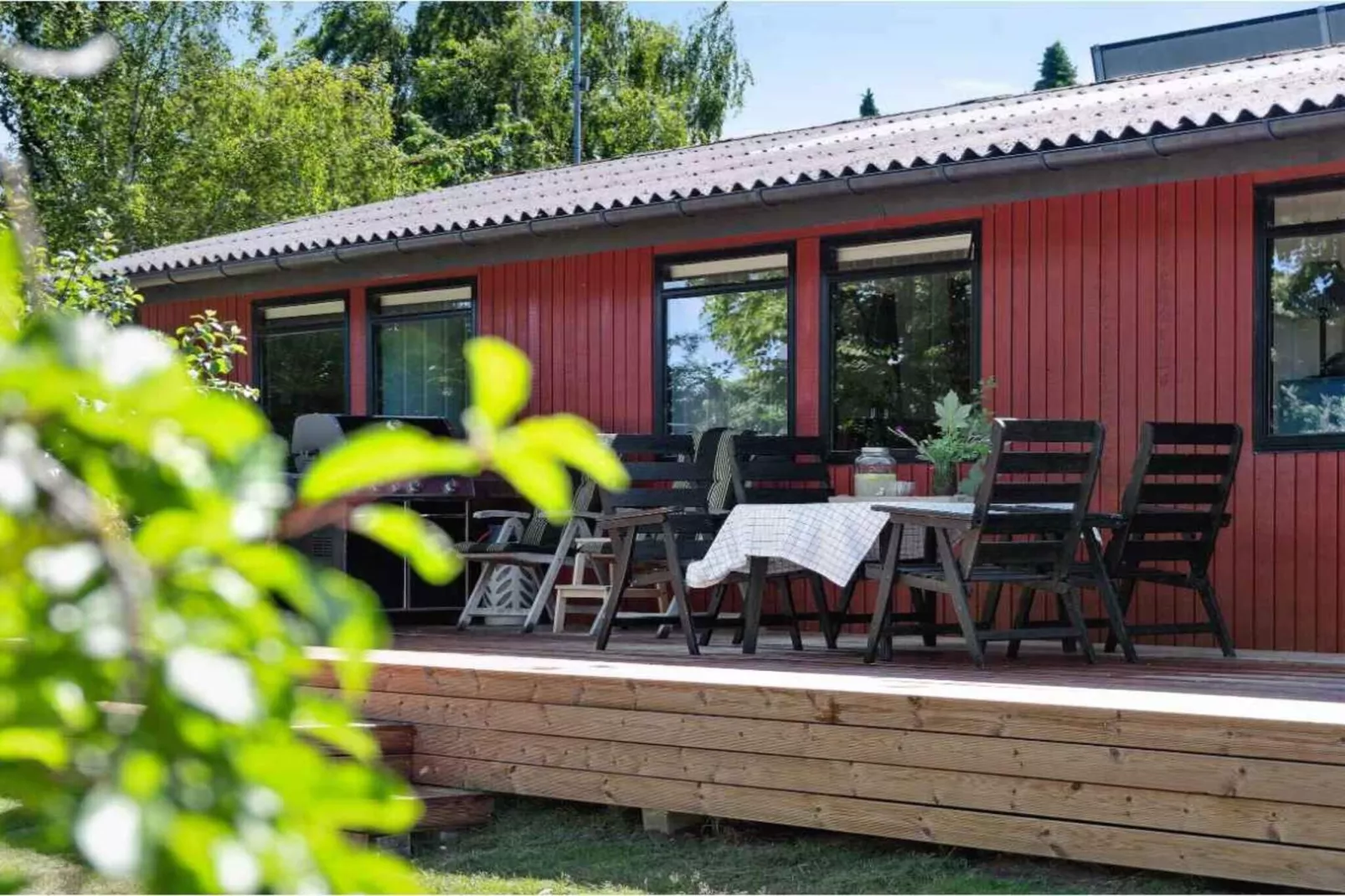 5 Sterne Ferienhaus in Asnæs-Im Freien