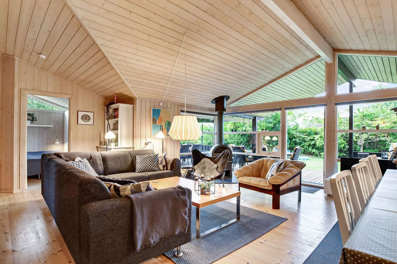 5 Sterne Ferienhaus in Græsted-Innenbereich