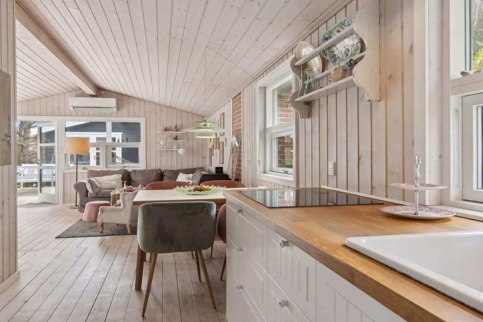 5 Sterne Ferienhaus in Nykøbing Sj-Innenbereich