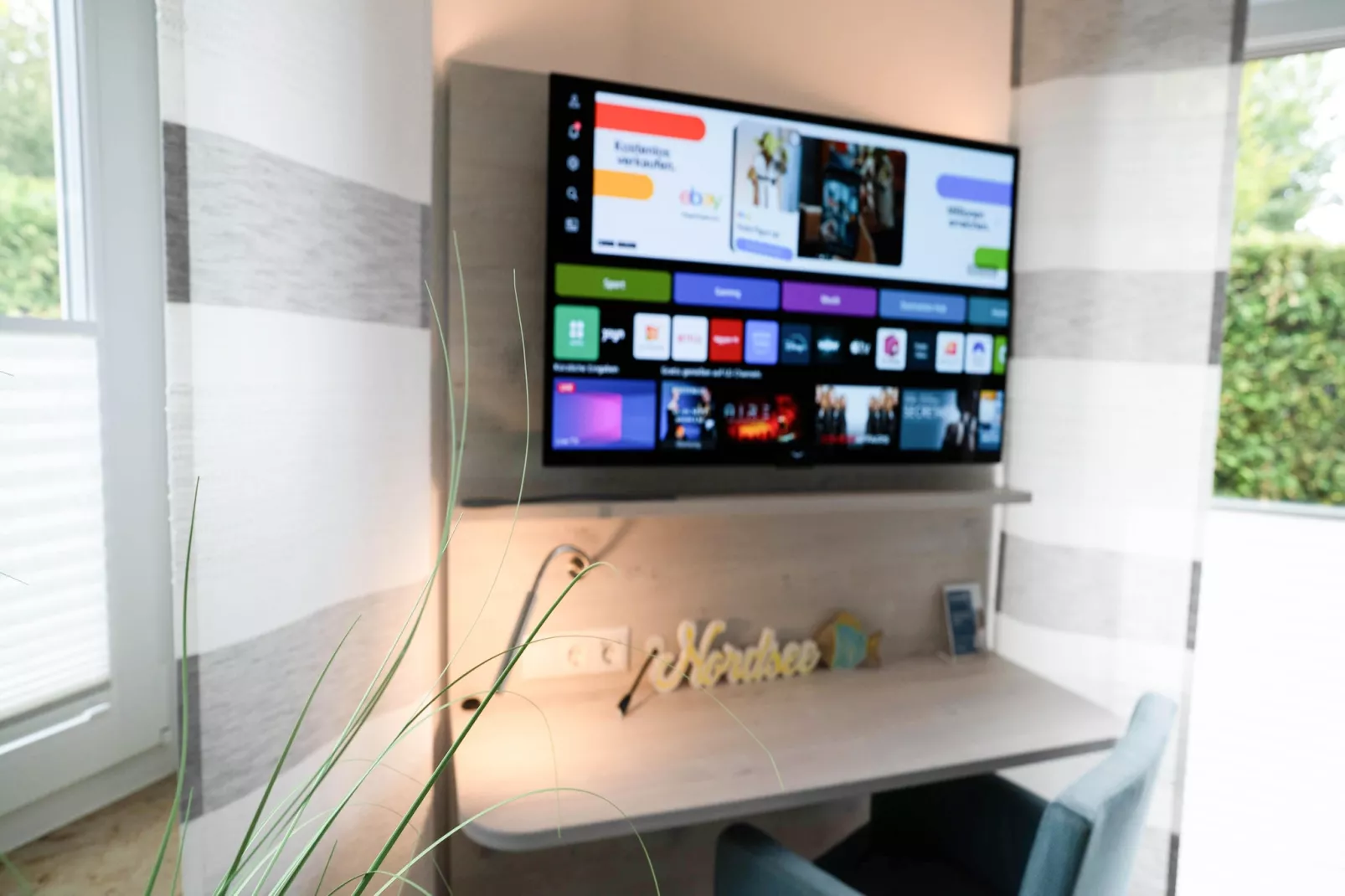 Haus Strandkorb 1-Wohnzimmer