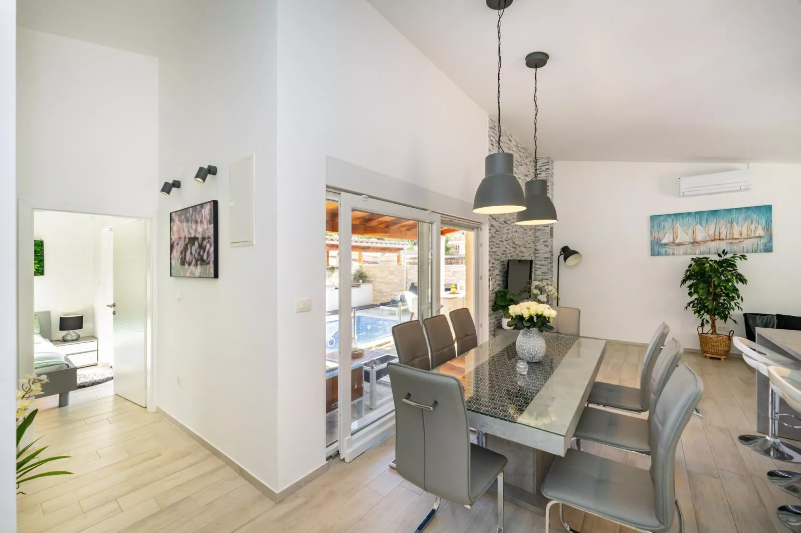 Villa Gajser-Salle à manger