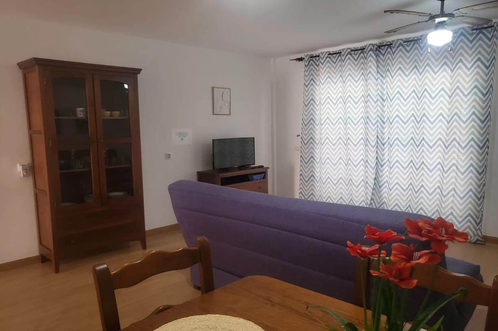 CT 369 AL - Faro's Apartmento Naturista - Primera Linea Vera Playa-Salon