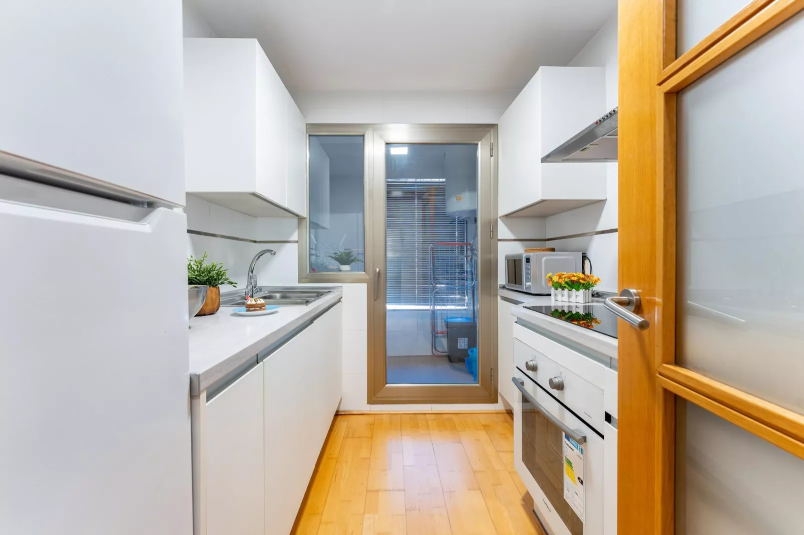 CT 378 - Faro's Malaga Citycenter - Cityapartment for 4 with parking-Küche