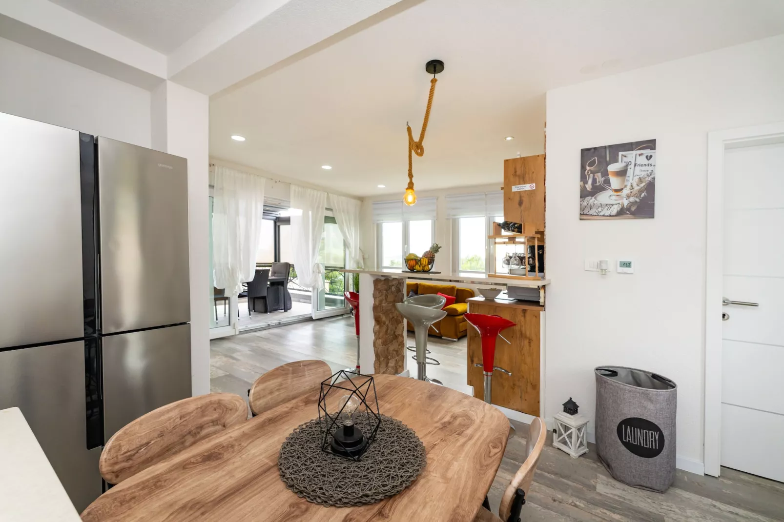 Sea view penthouse Nikita-Küche