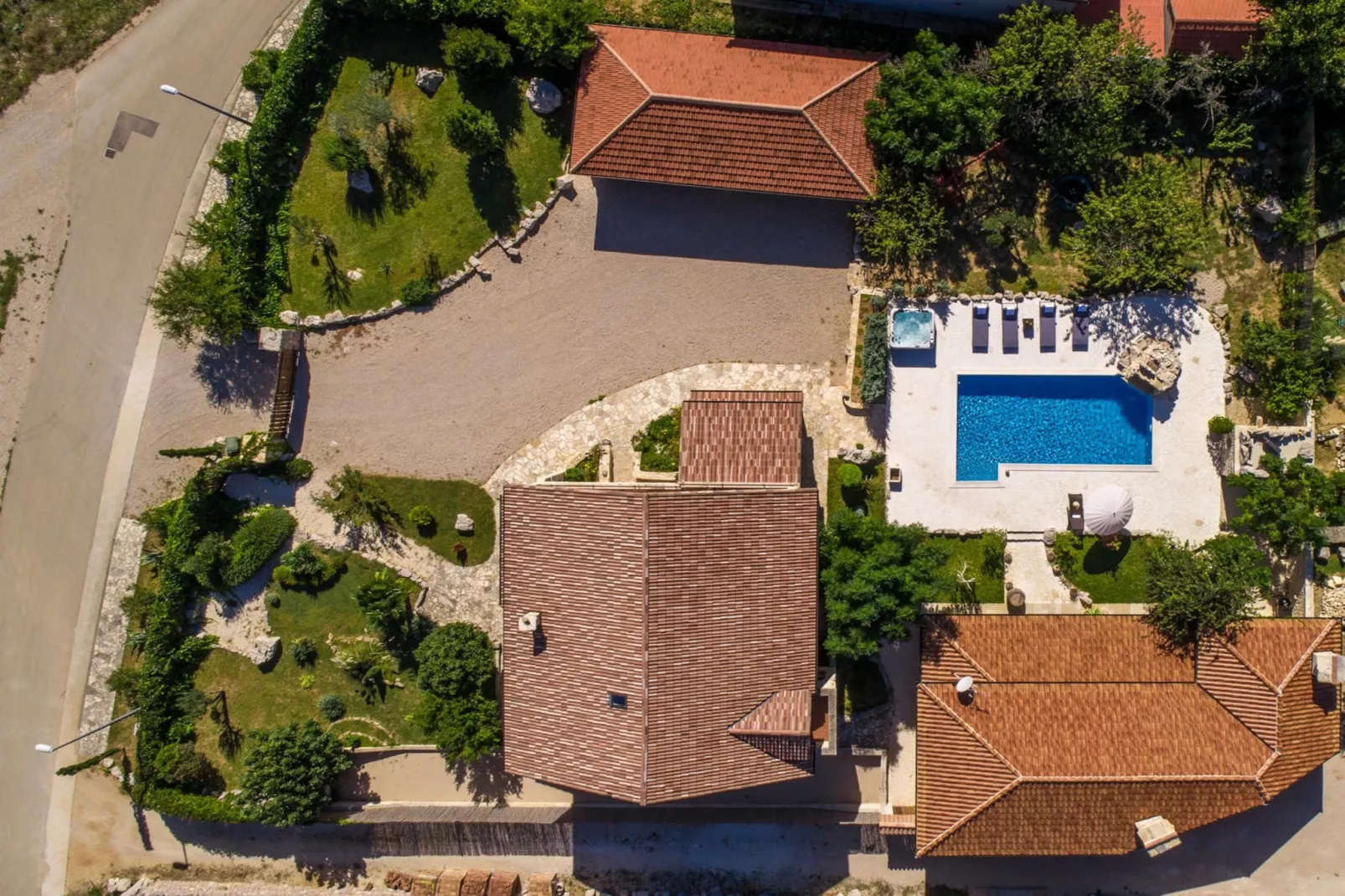 Villa Olea with private heated pool-Extérieur été