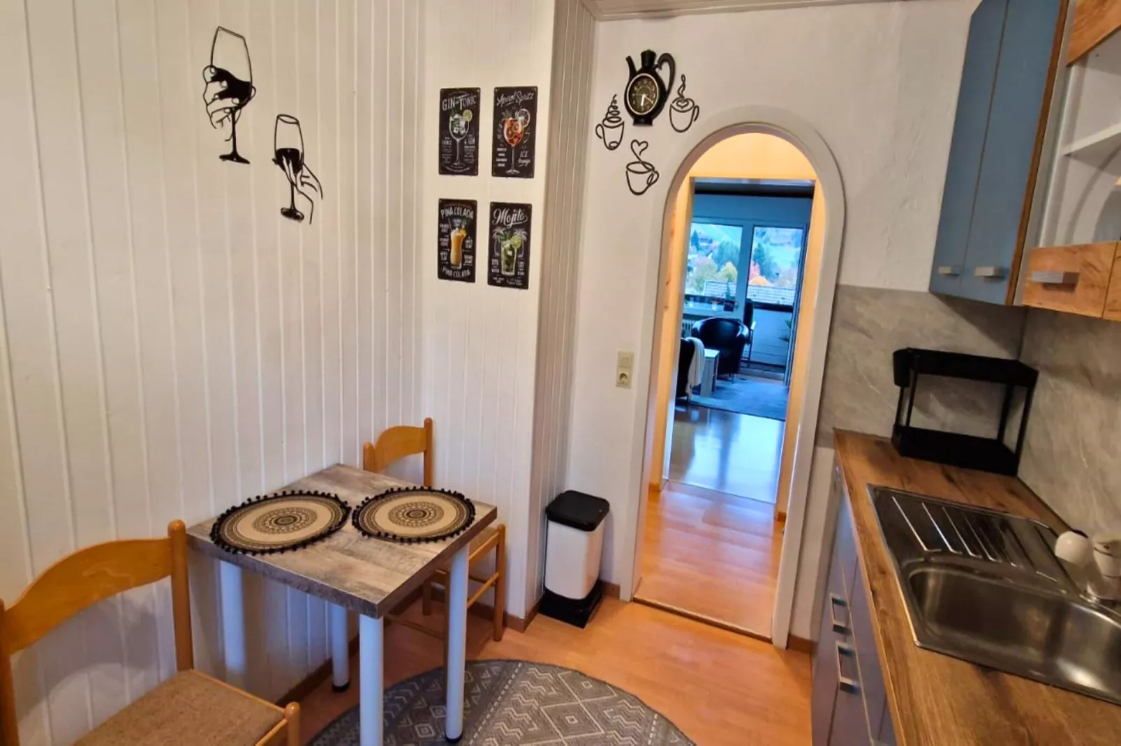 Ferienwohnung Herrischried an der Skipiste-Kitchen