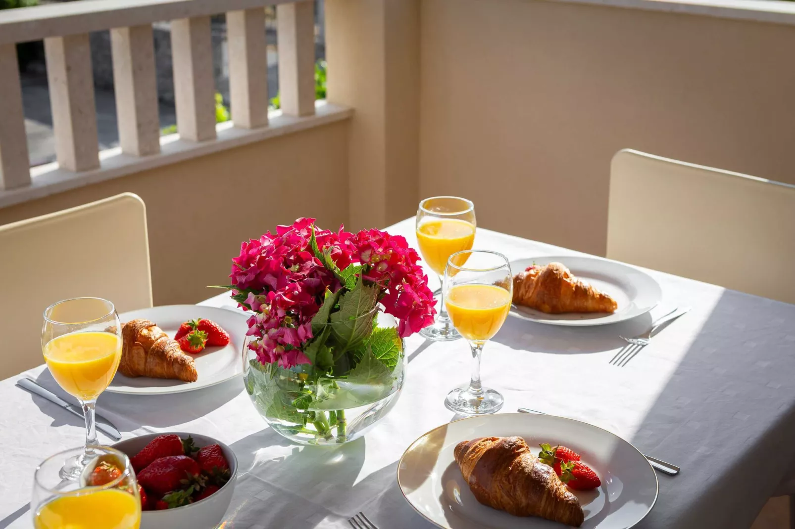 Apartments Bella Vista -One Bedroom Apartment with Terrace and Sea View (A2)-Terrace