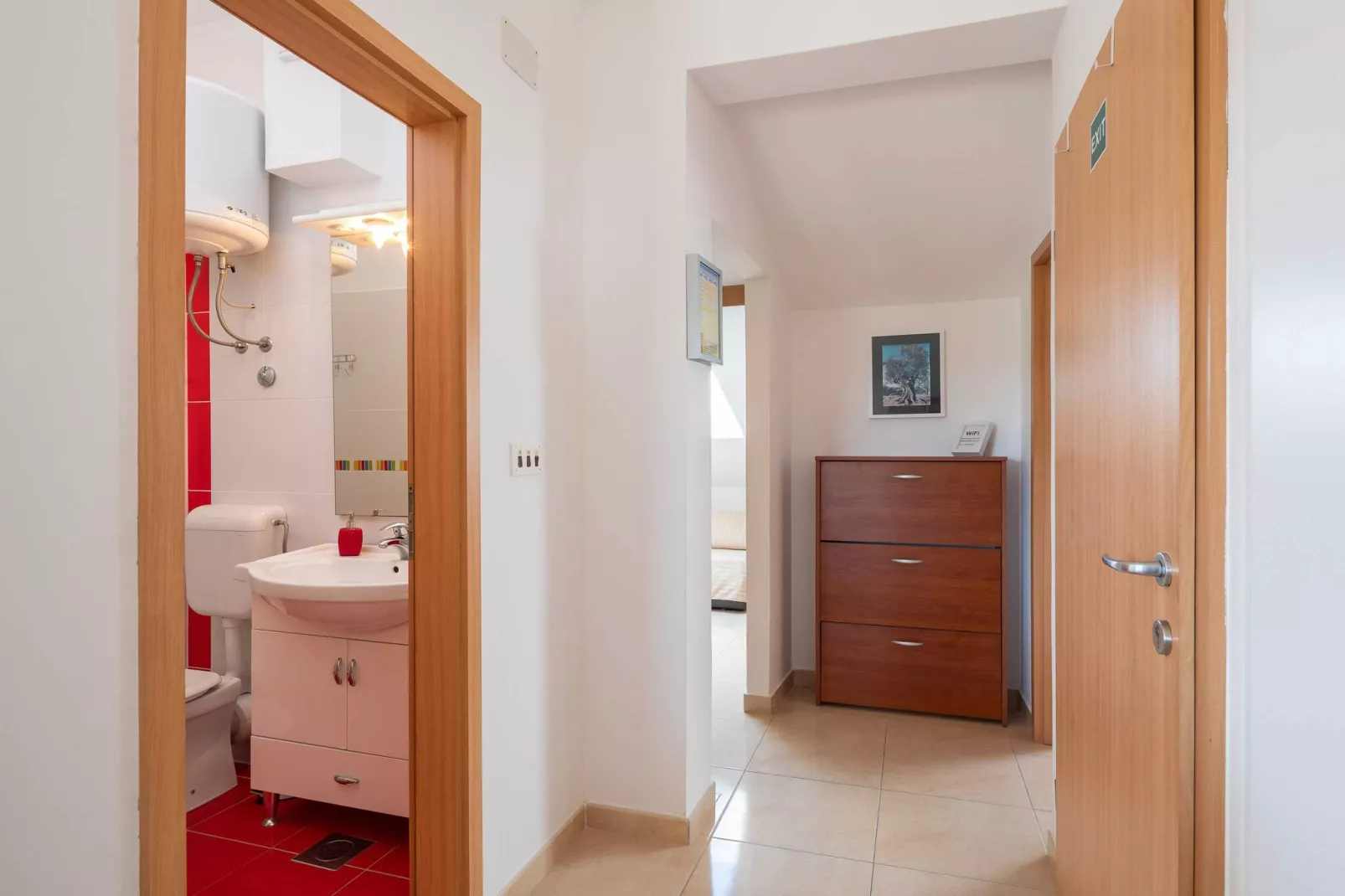 Apartment Bella Vista - Three Bedroom Apartment with Terrace  and Sea View(A6)-Bathroom