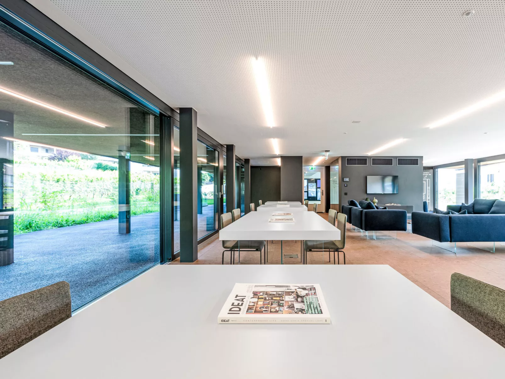 Lo Scudo di Stabio 1 Zi.Studio Süd.-Dedans