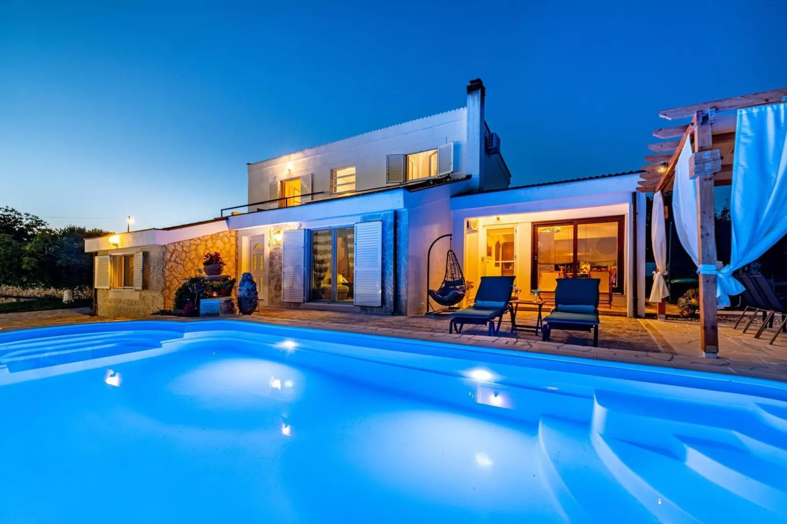 Sea view Villa Elia-Außenbereich Sommer