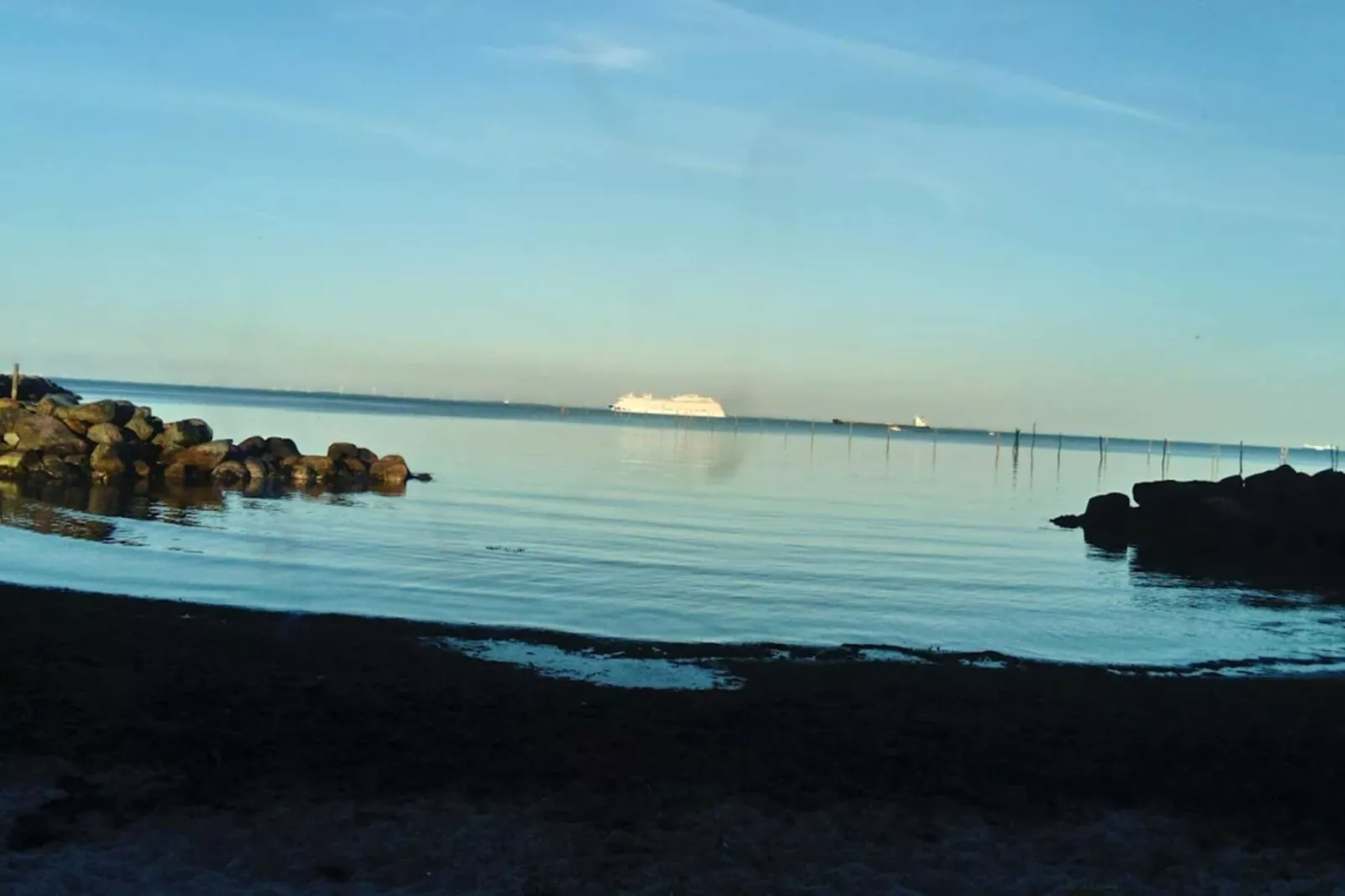 Maison de vacances pour 10 a Rudkøbing-Vue sur l'eau