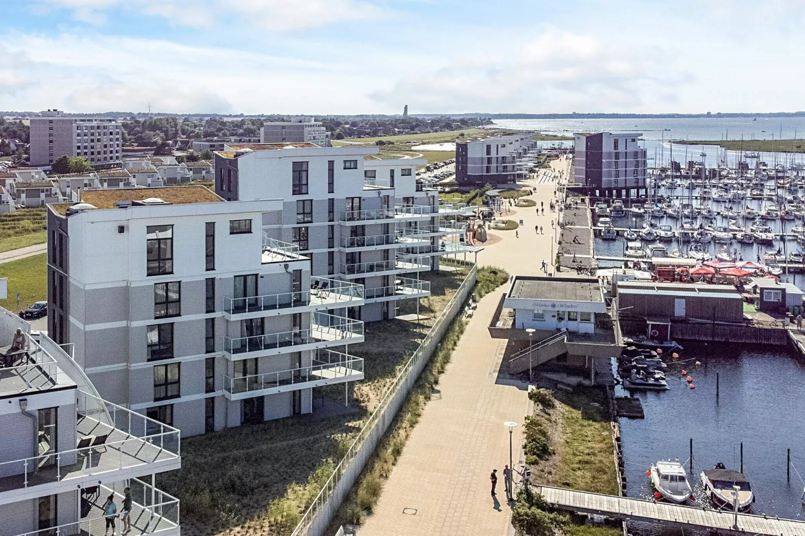 MeerZeit Appartement en bord de mer, Wendtorf-Vue sur l'eau