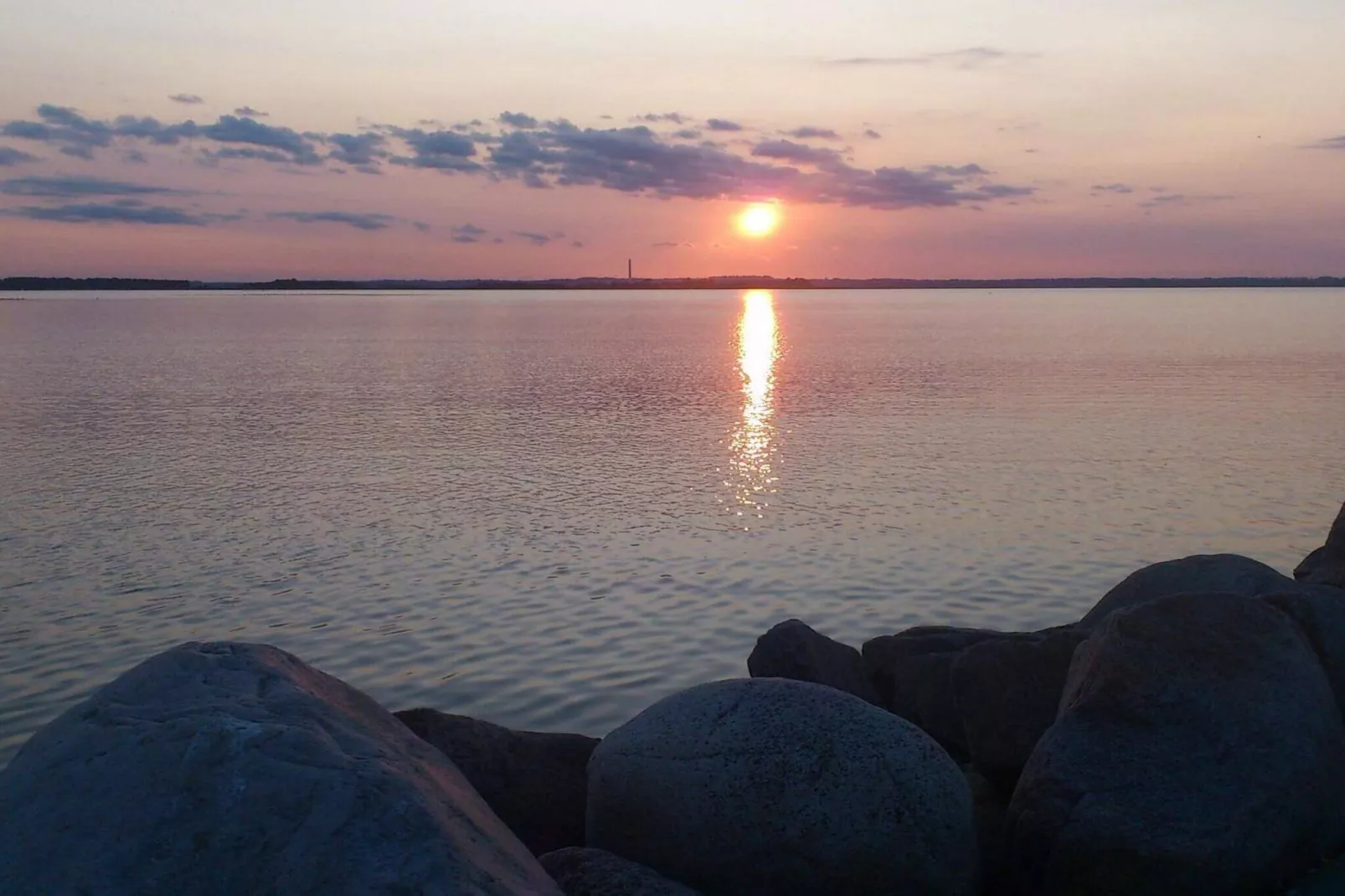 Maison de vacances pour 6 a Knebel-By Traum - Vue sur l'eau
