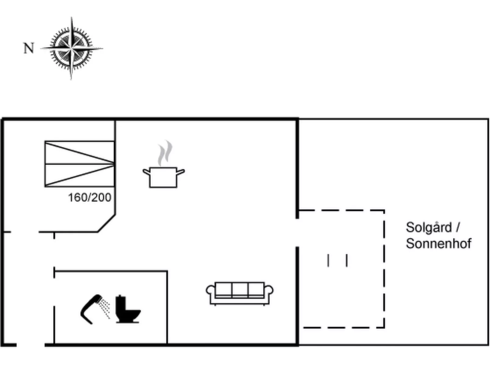 "Cornel" - 290m from the sea-Dedans