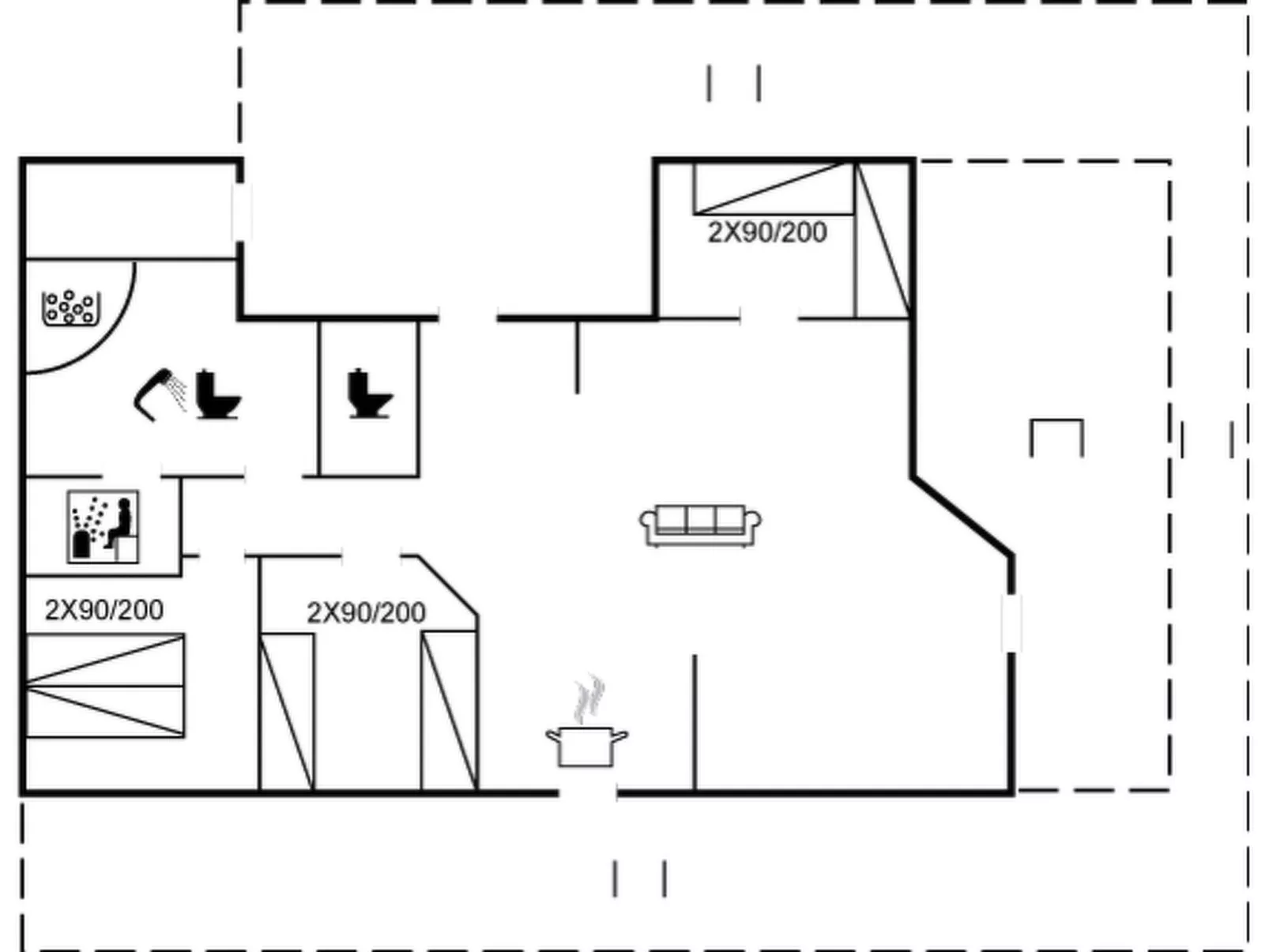 "Söhnke" - 400m from the sea-Drinnen
