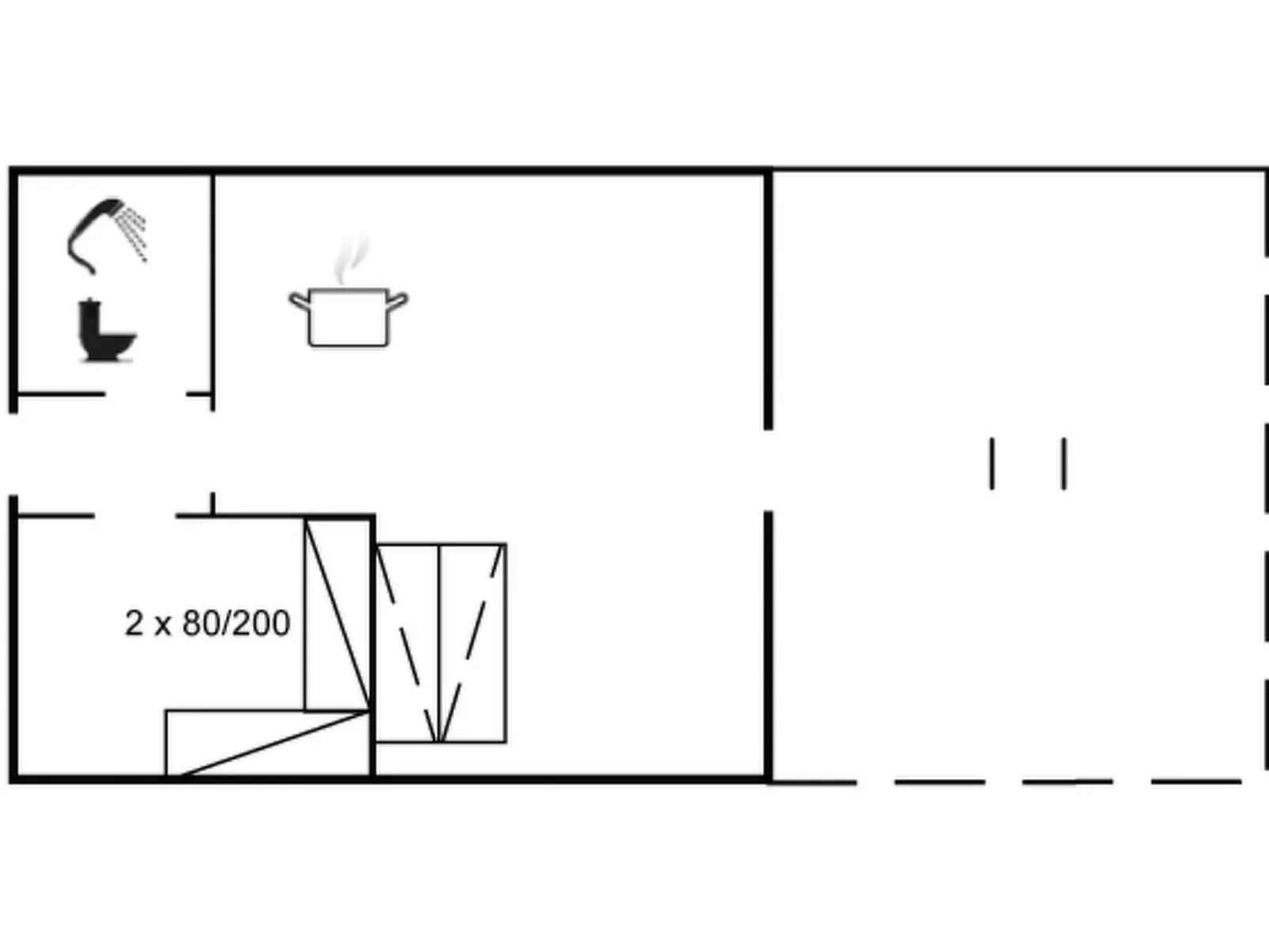 "Rejhana" - 500m to the fjord-Drinnen