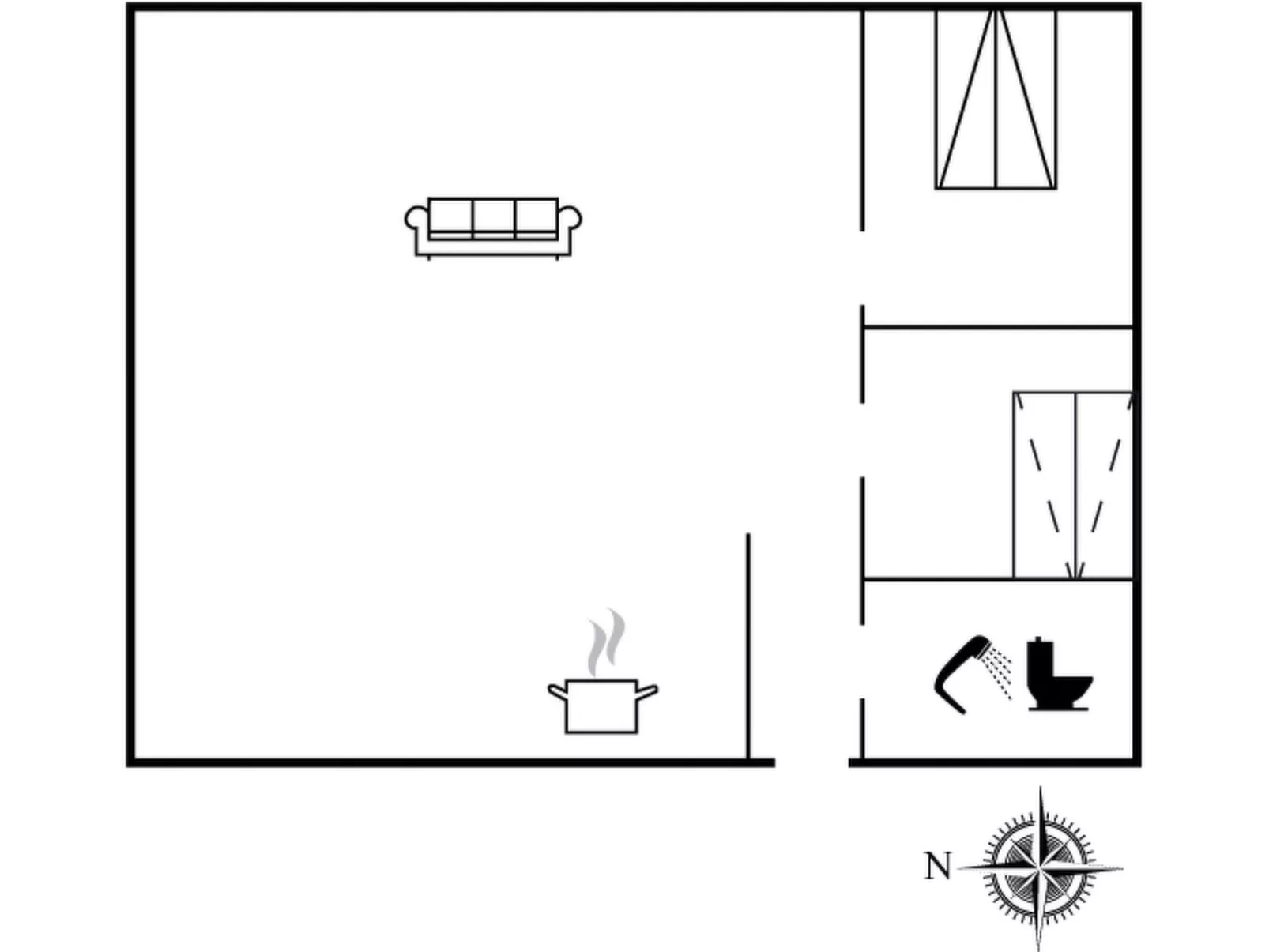 "Mikko" - 2.2km from the sea-Dedans