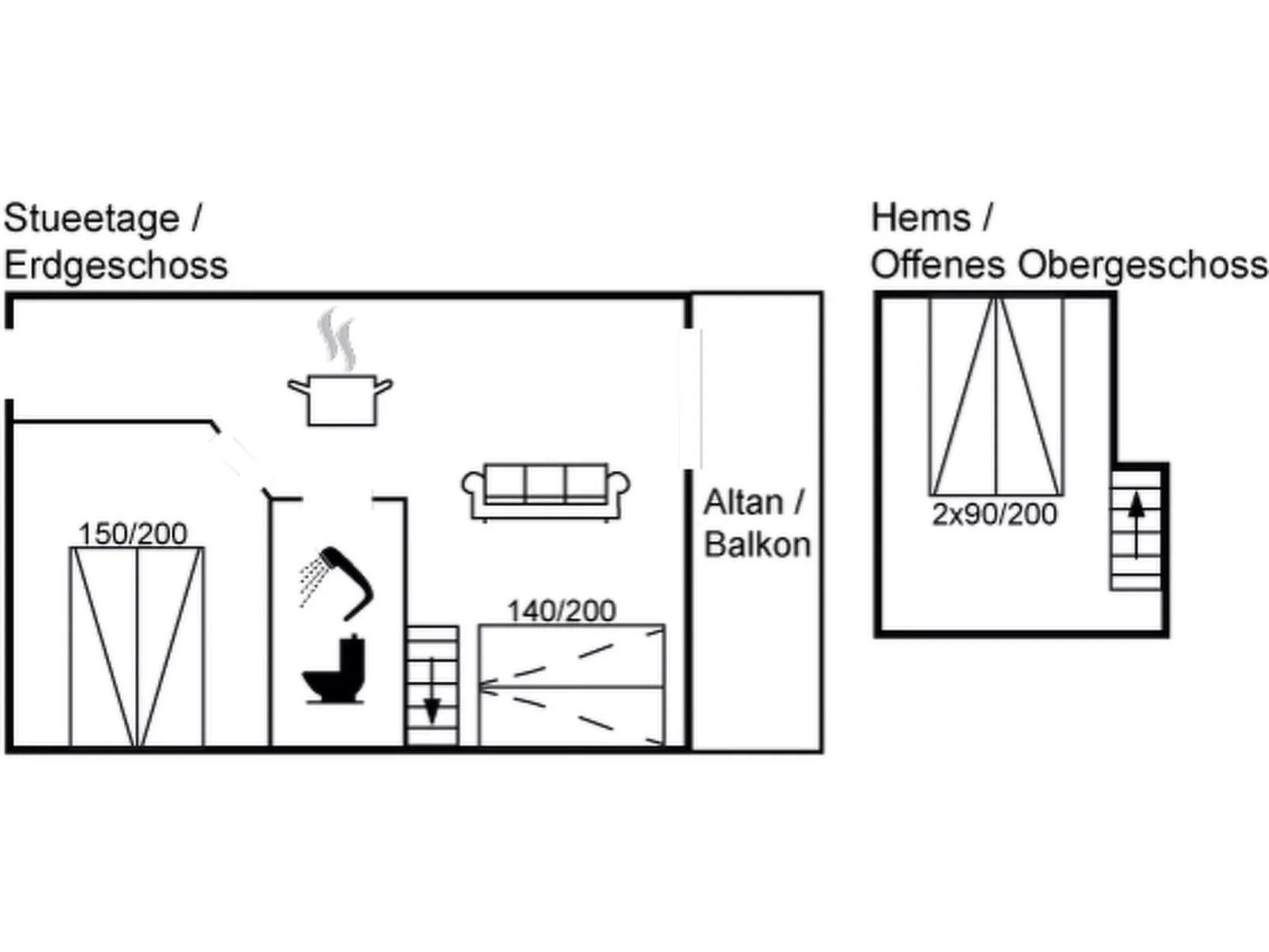 "Ronia" - 100m from the sea-Dedans