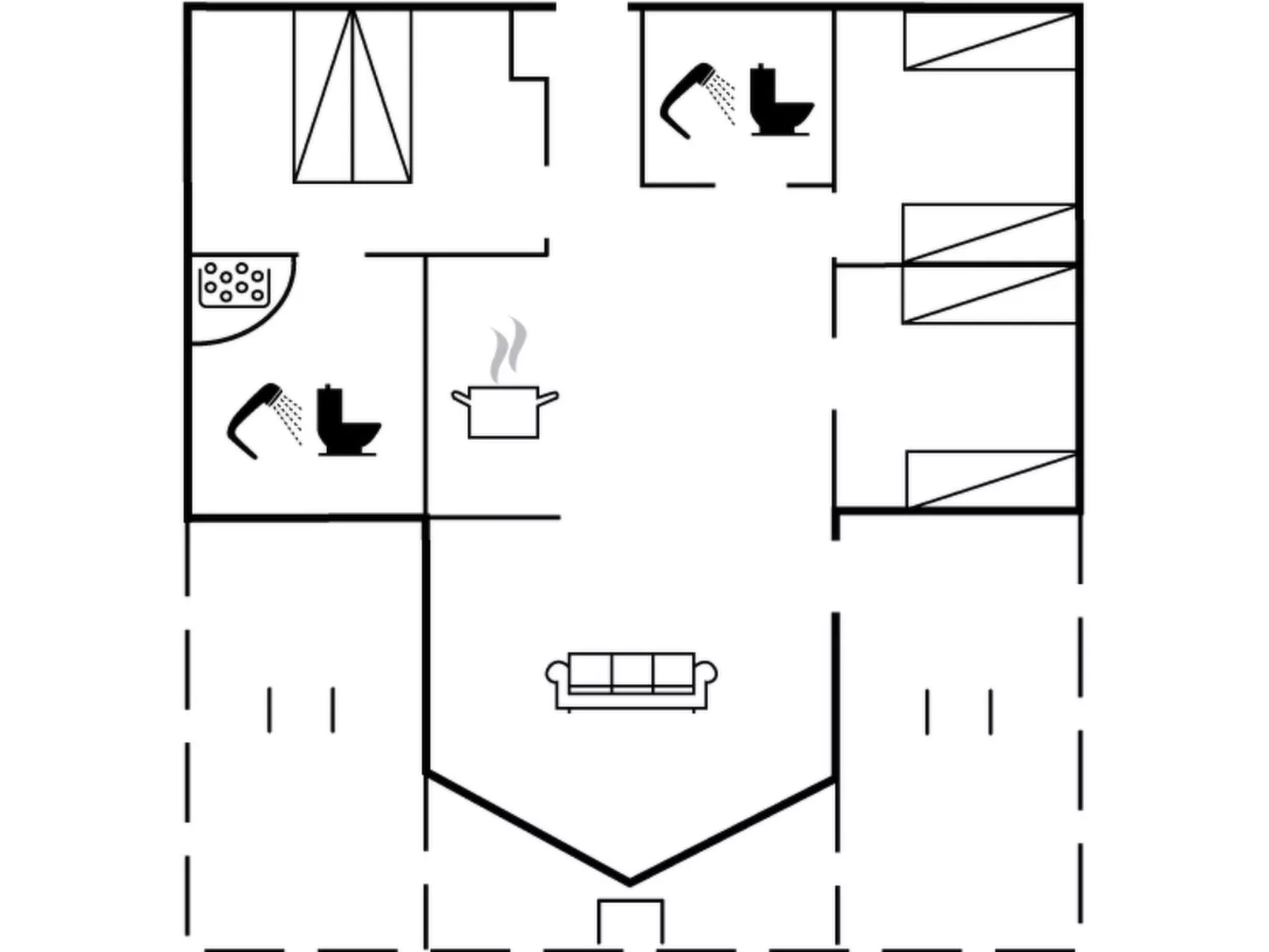 "Nela" - 300m from the sea-Drinnen