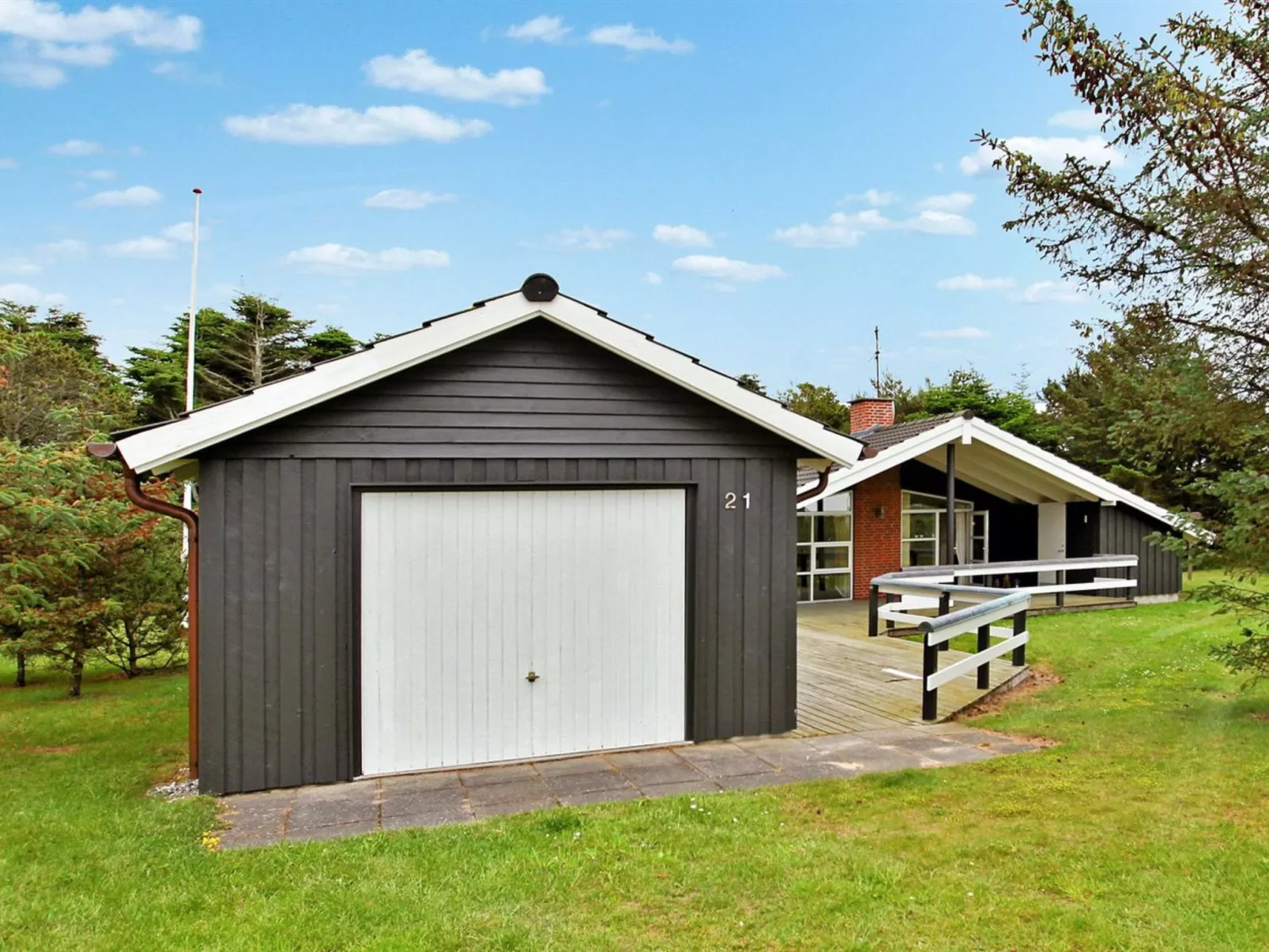 "Andersen" - 827m from the sea-Dehors