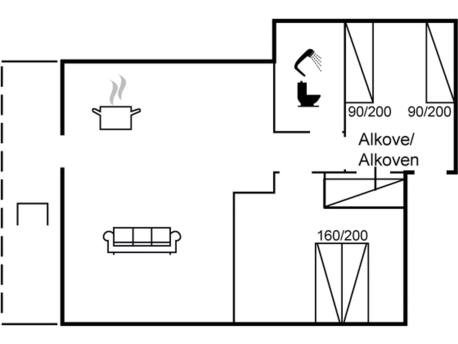 "Joosua" - 400m from the sea-Inside