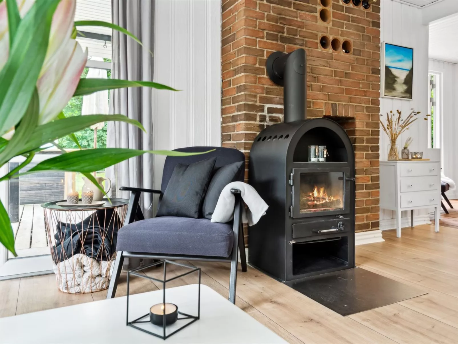 "Helghi" - 30km from the sea-Inside