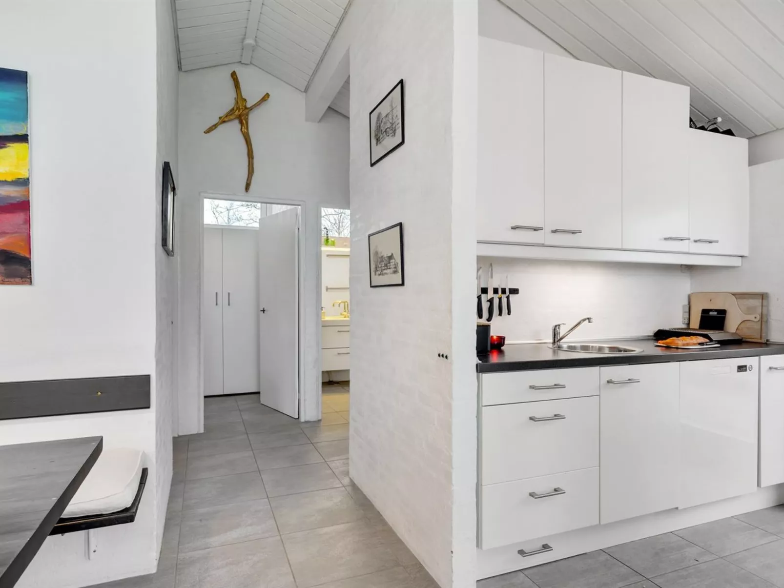 "Gundborg" - 100m from the sea-Drinnen