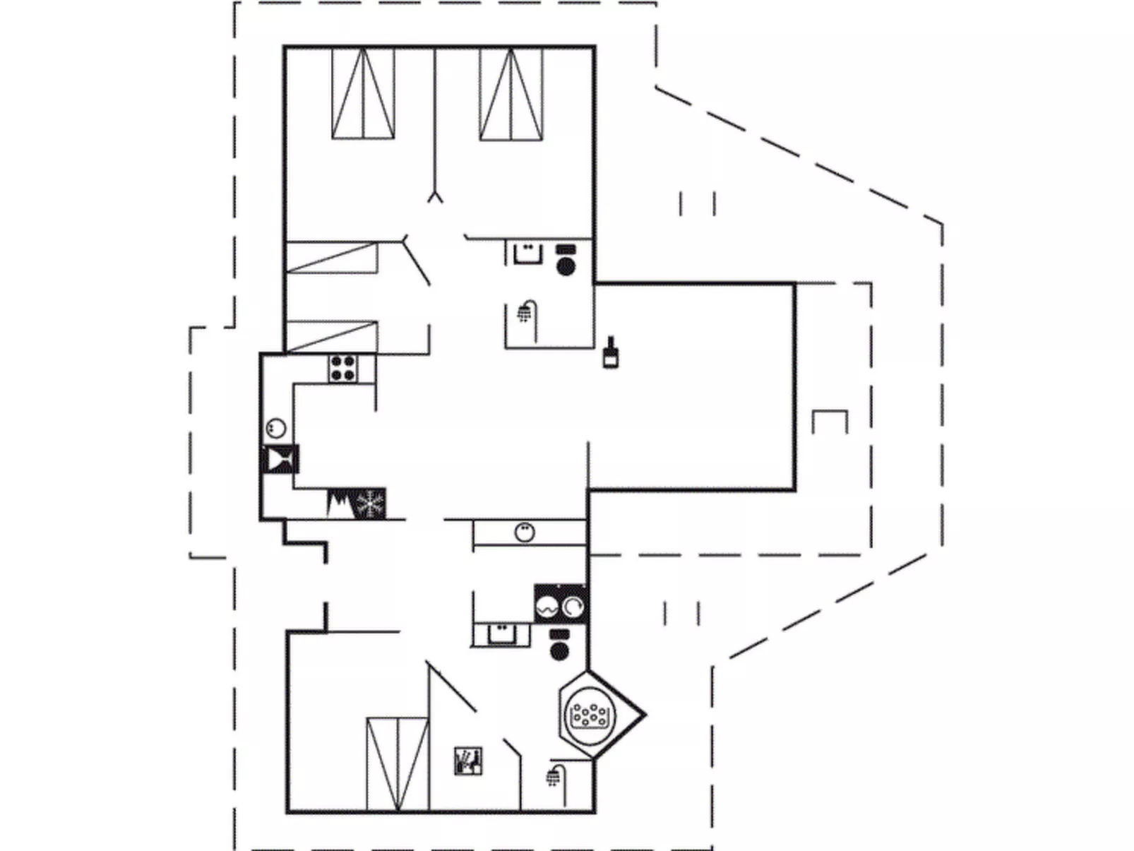 "Thrugils" - 800m from the sea-Inside
