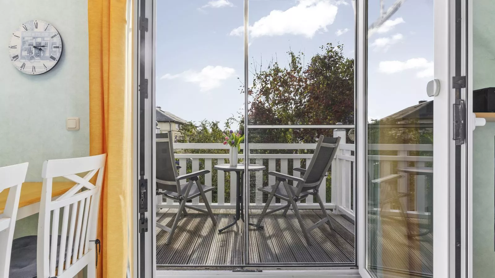 Nordlicht - Windjammer-Terrasse / balcon