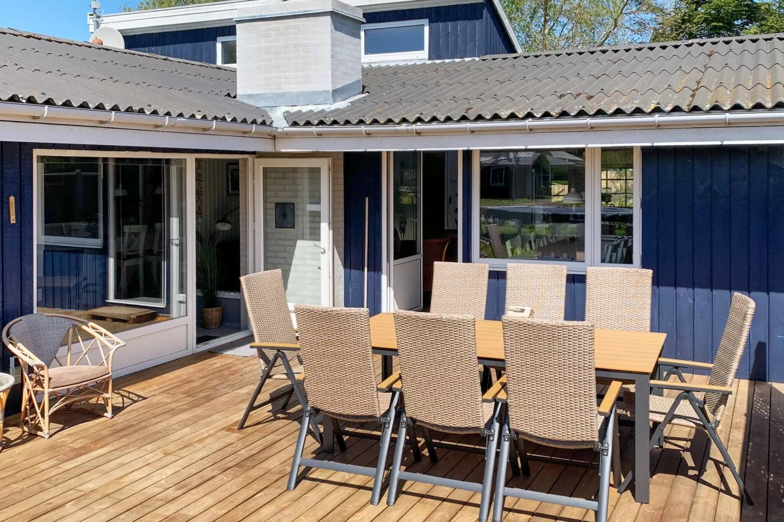 8 Personen Ferienhaus in Væggerløse-By Traum-Im Freien