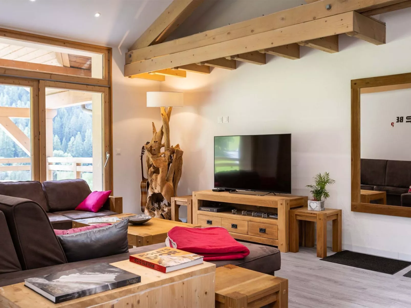 Chalets Les Amis-Drinnen