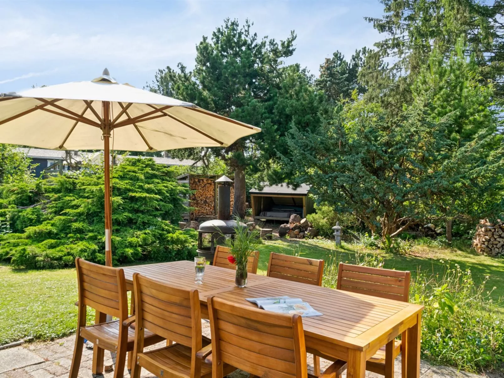 "Iolani" - 1.3km from the sea-Dehors