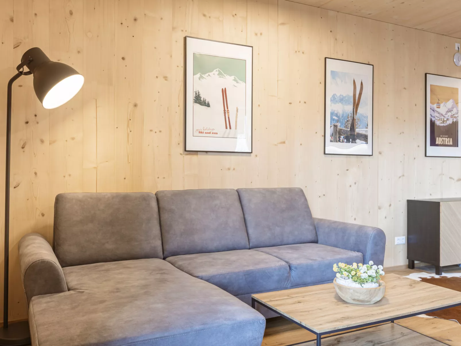 Mit 2 Schlafzimmern & Sauna-Inside