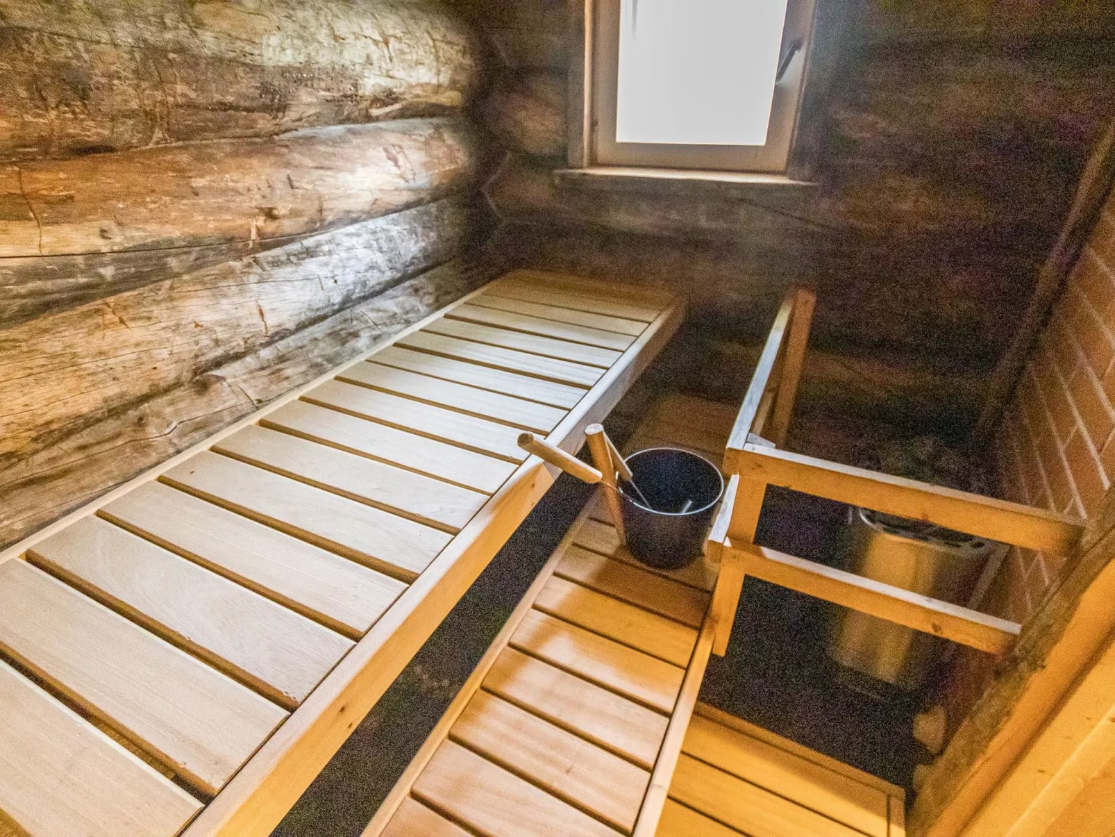 Lomaylläs maja/keloluppo-Inside