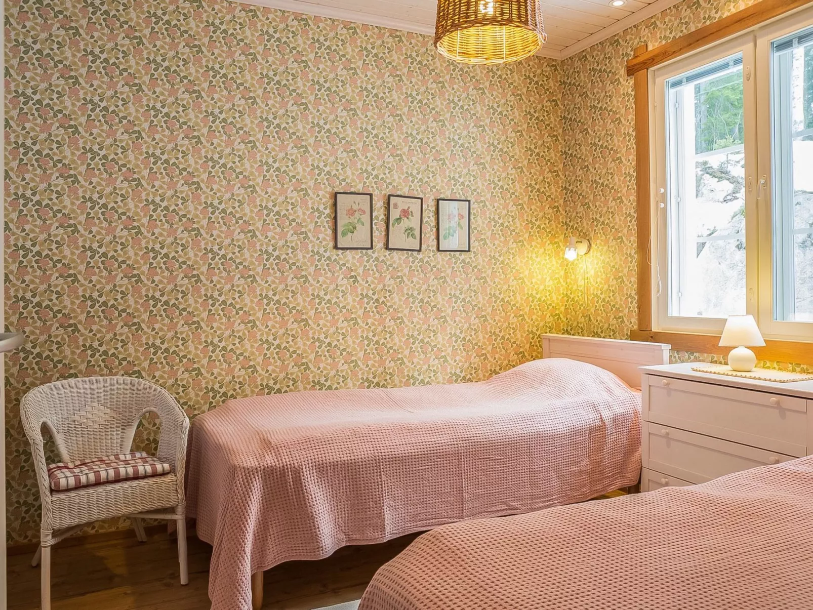 Villa kukkula-Drinnen