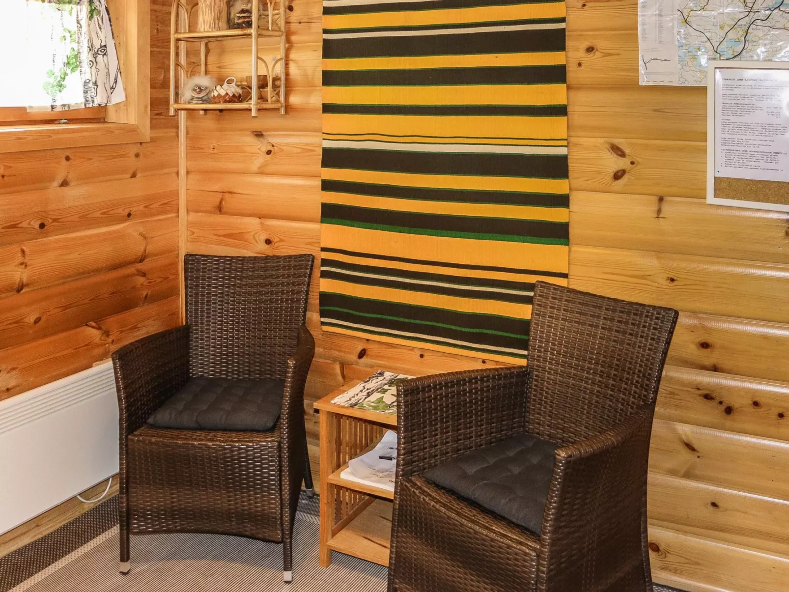 Tunturimaja 2 mökki-Dedans