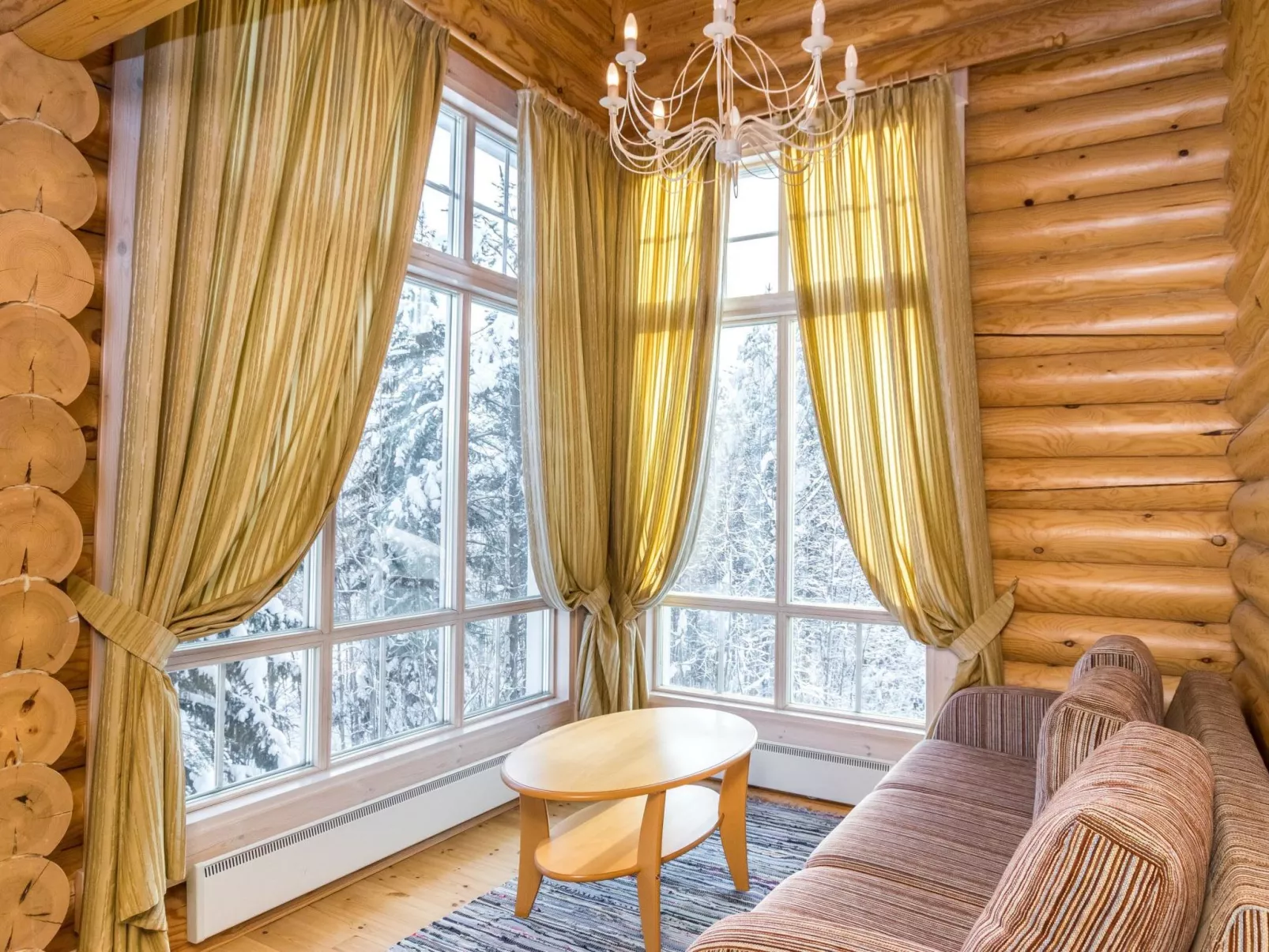 Hallantähti mökki-Dedans