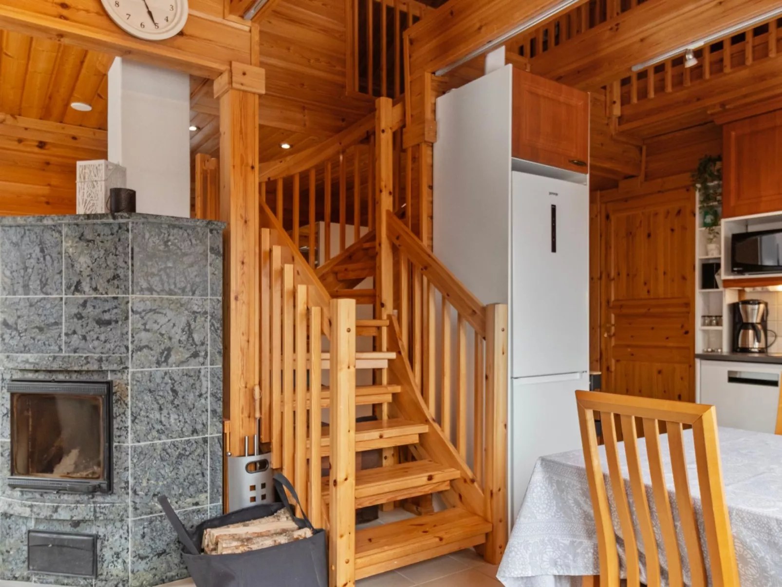 Tintin mökki-Inside