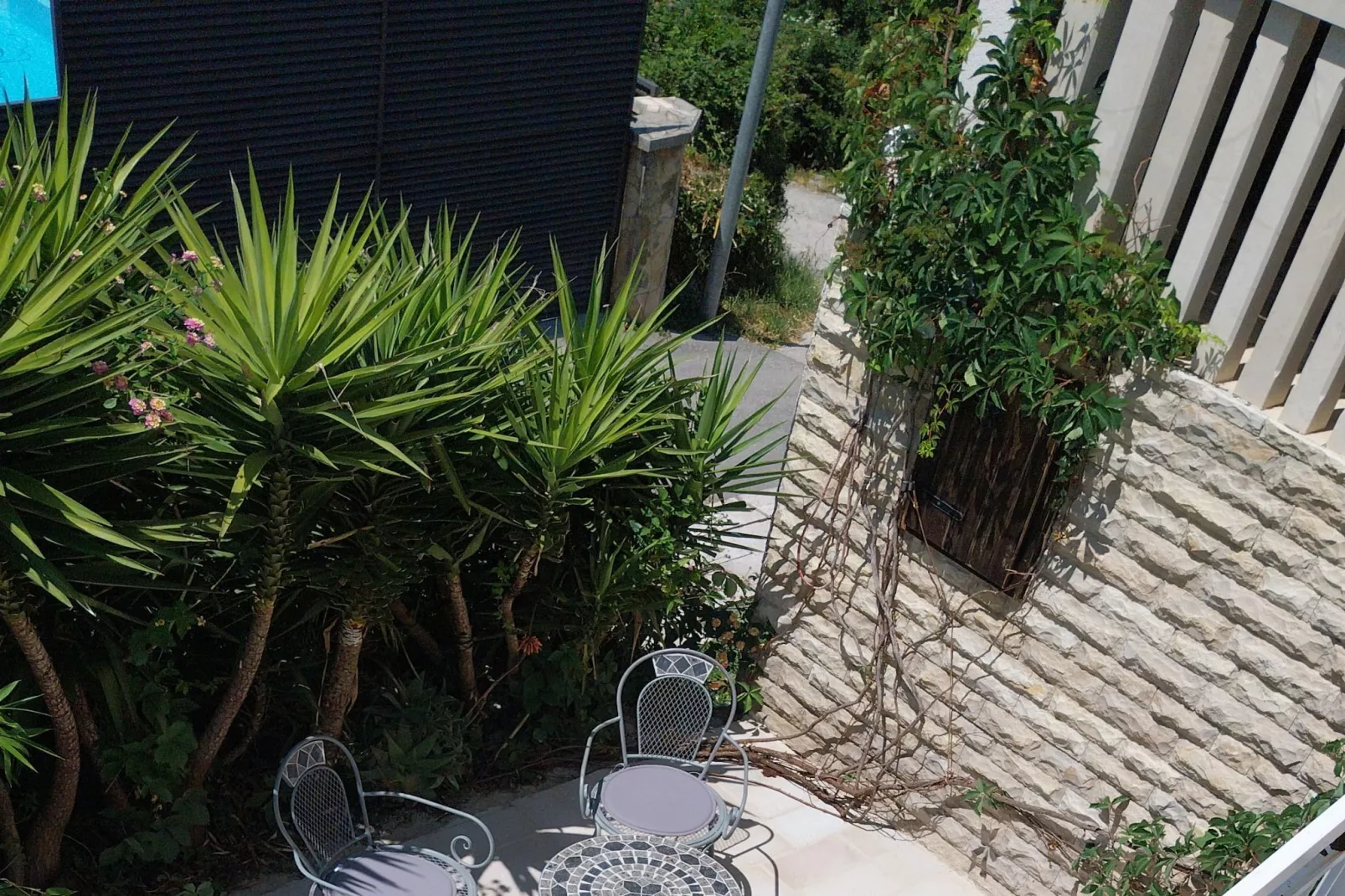 Villa Marija - Five Bedroom Villa with Terrace and Swimming Pool-Gardens in summer