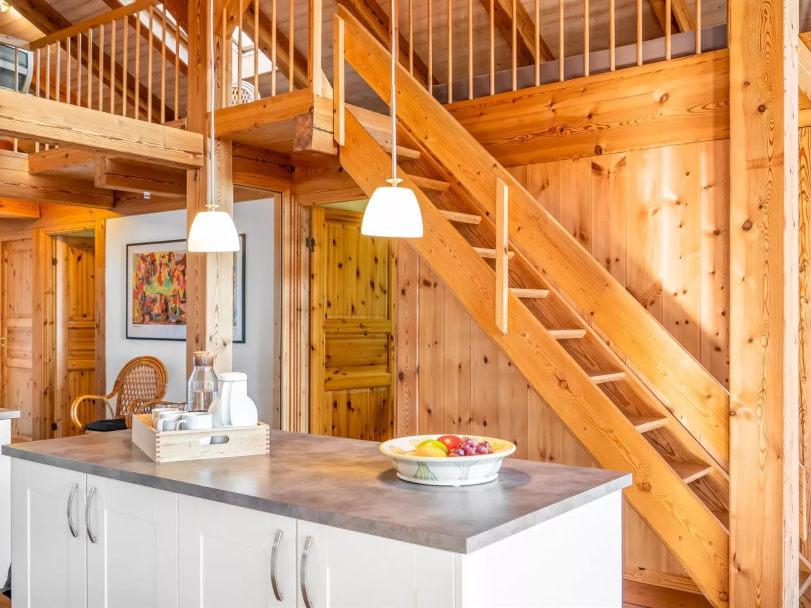 "Devis" -  from the sea-Drinnen