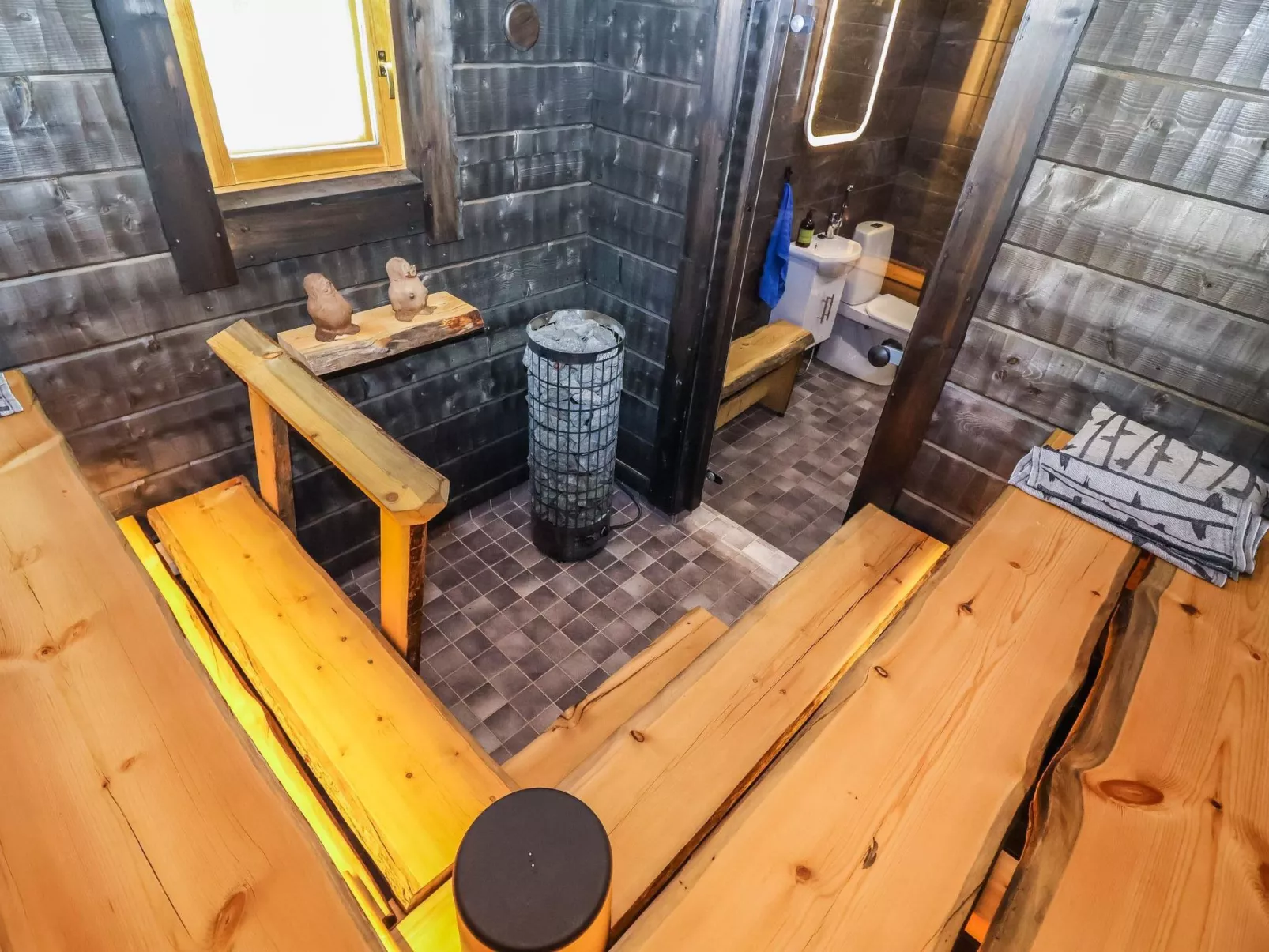 Villa kätkänkierros-Dedans