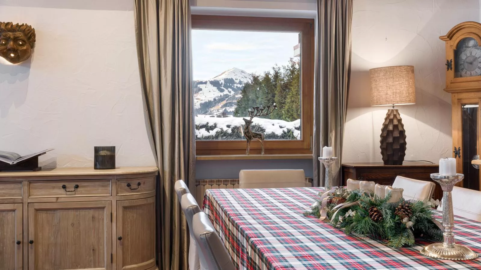 Luxury Central Kirchberg-Aussicht Winter