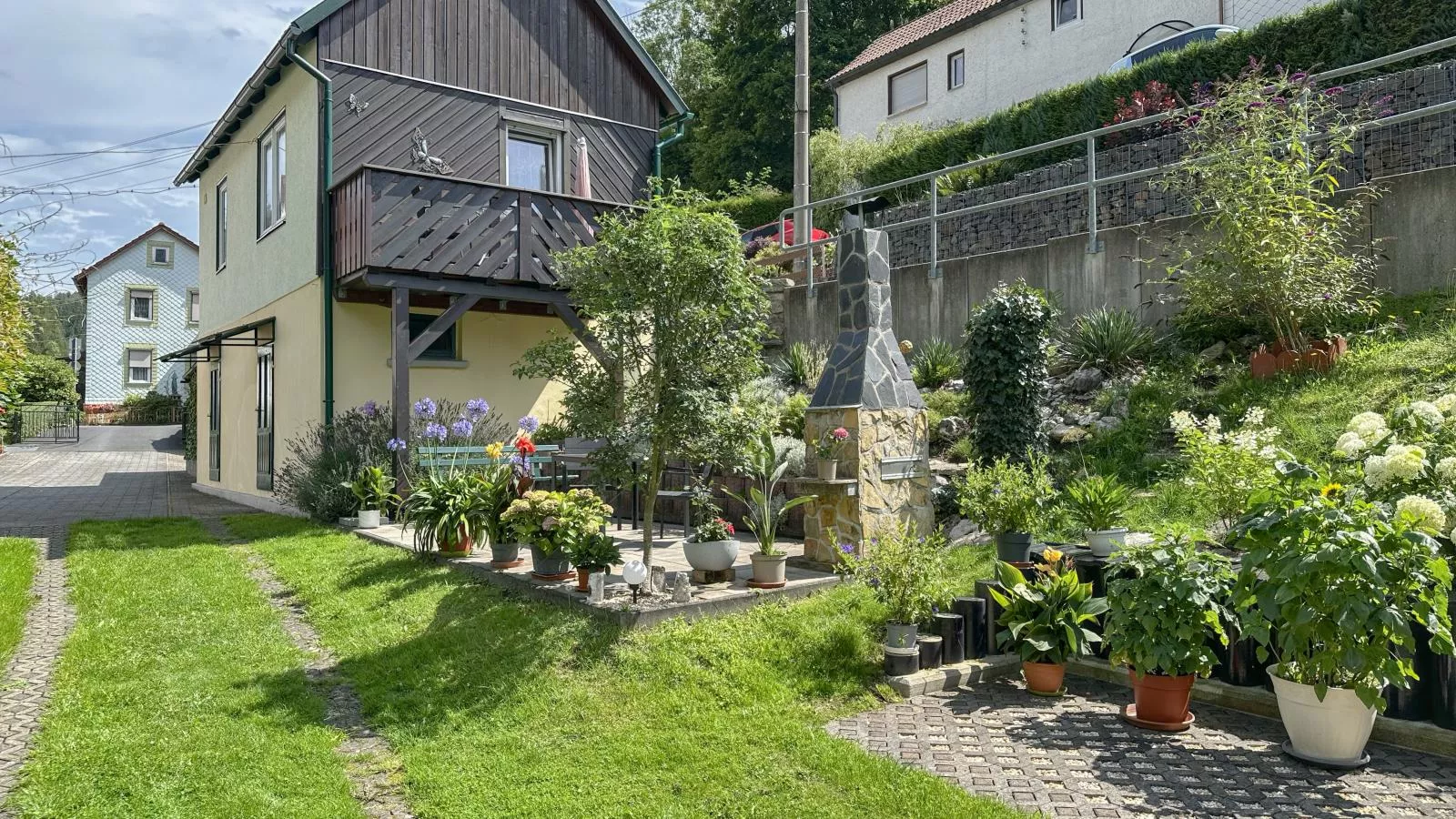 Alina-Gardens in summer