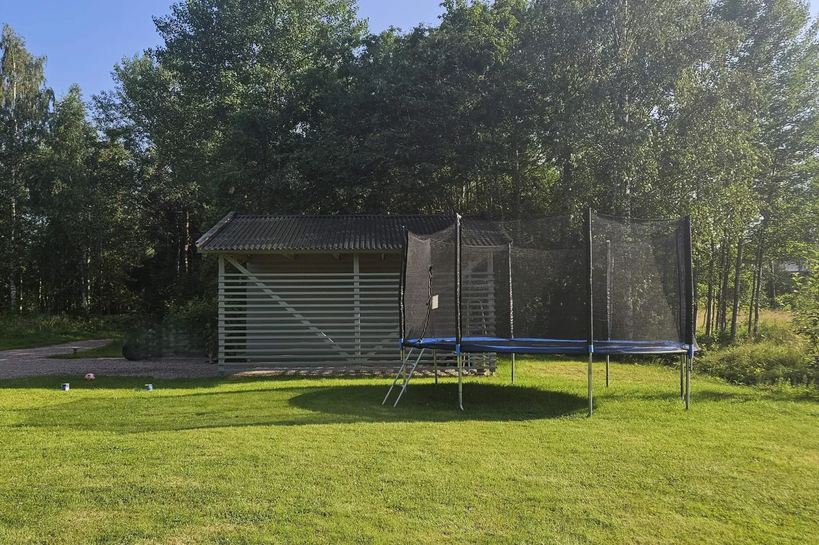 4 Sterne Ferienhaus in BY KYRKBY - Im Freien