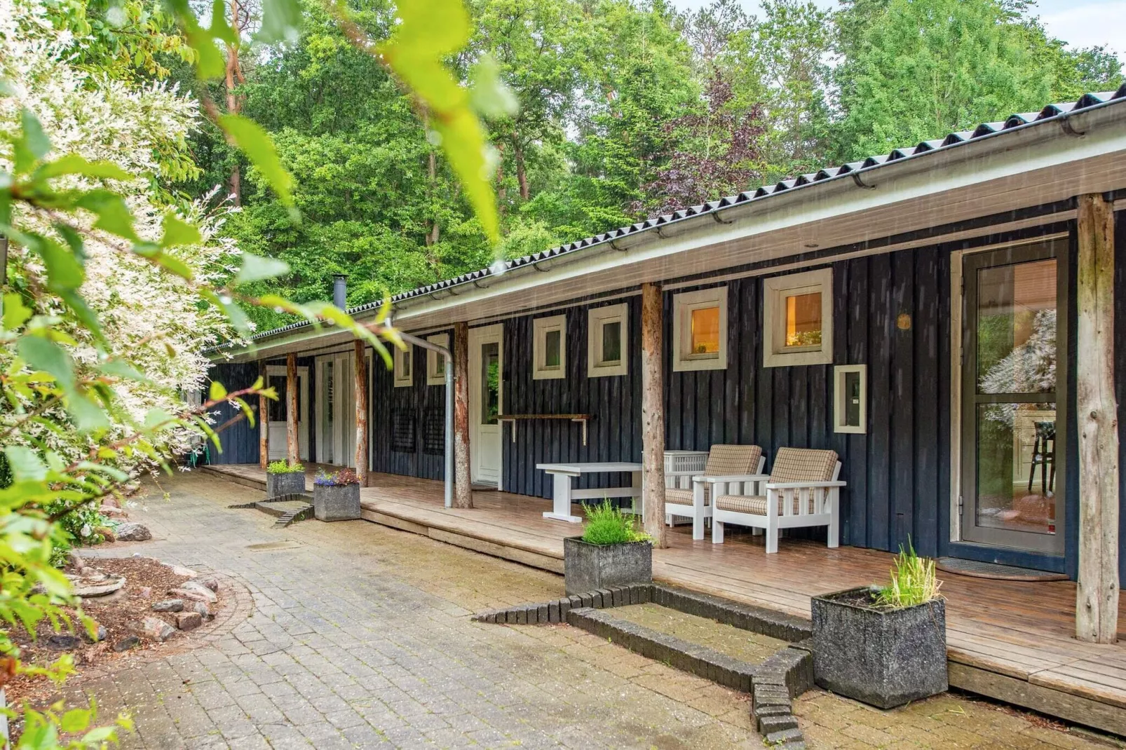 10 Personen Ferienhaus in Ry-By Traum-Außenbereich